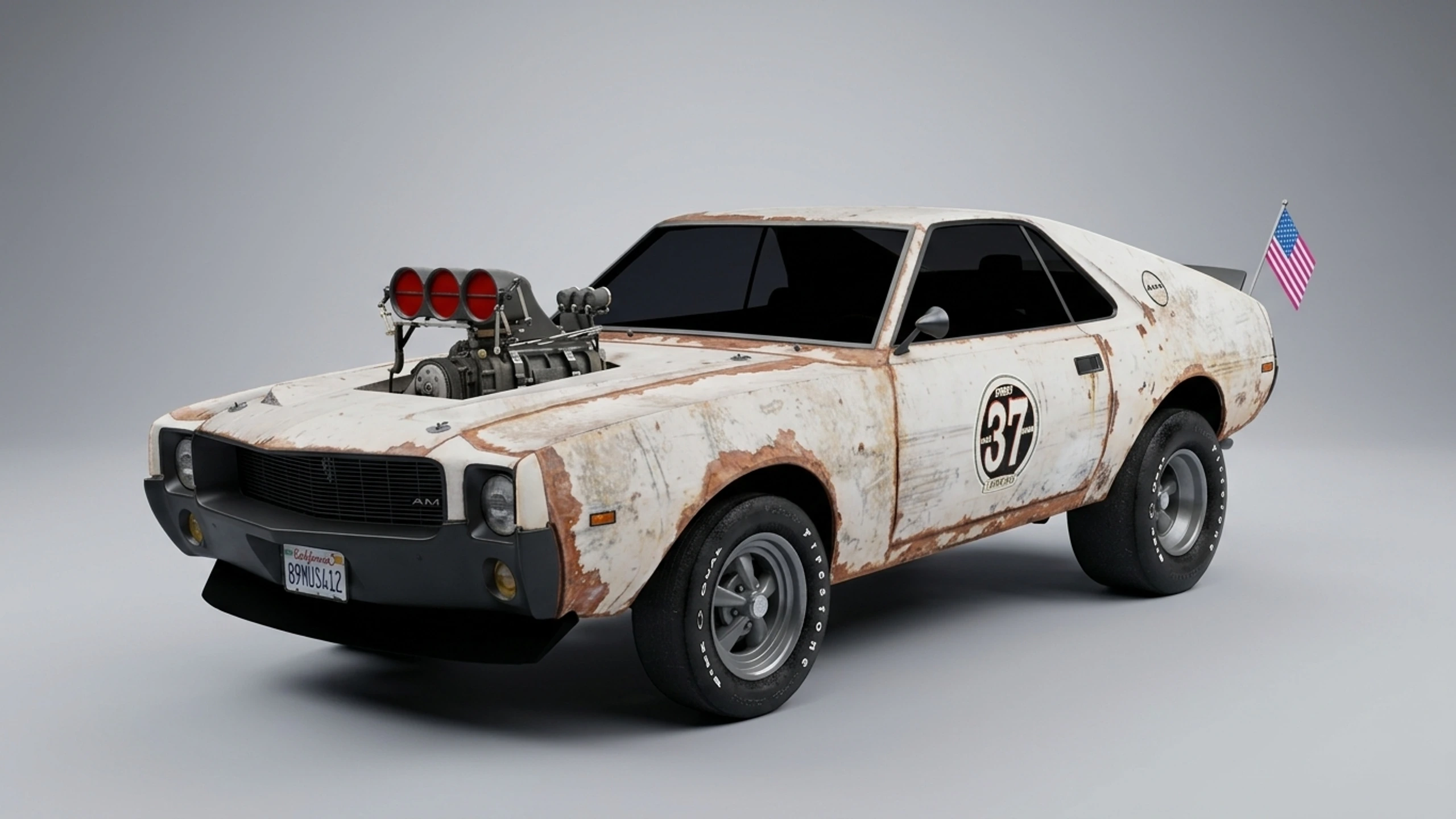 กดเพื่อดูแบบเต็มหน้าจอ AMC AMX Super Stock (1969)