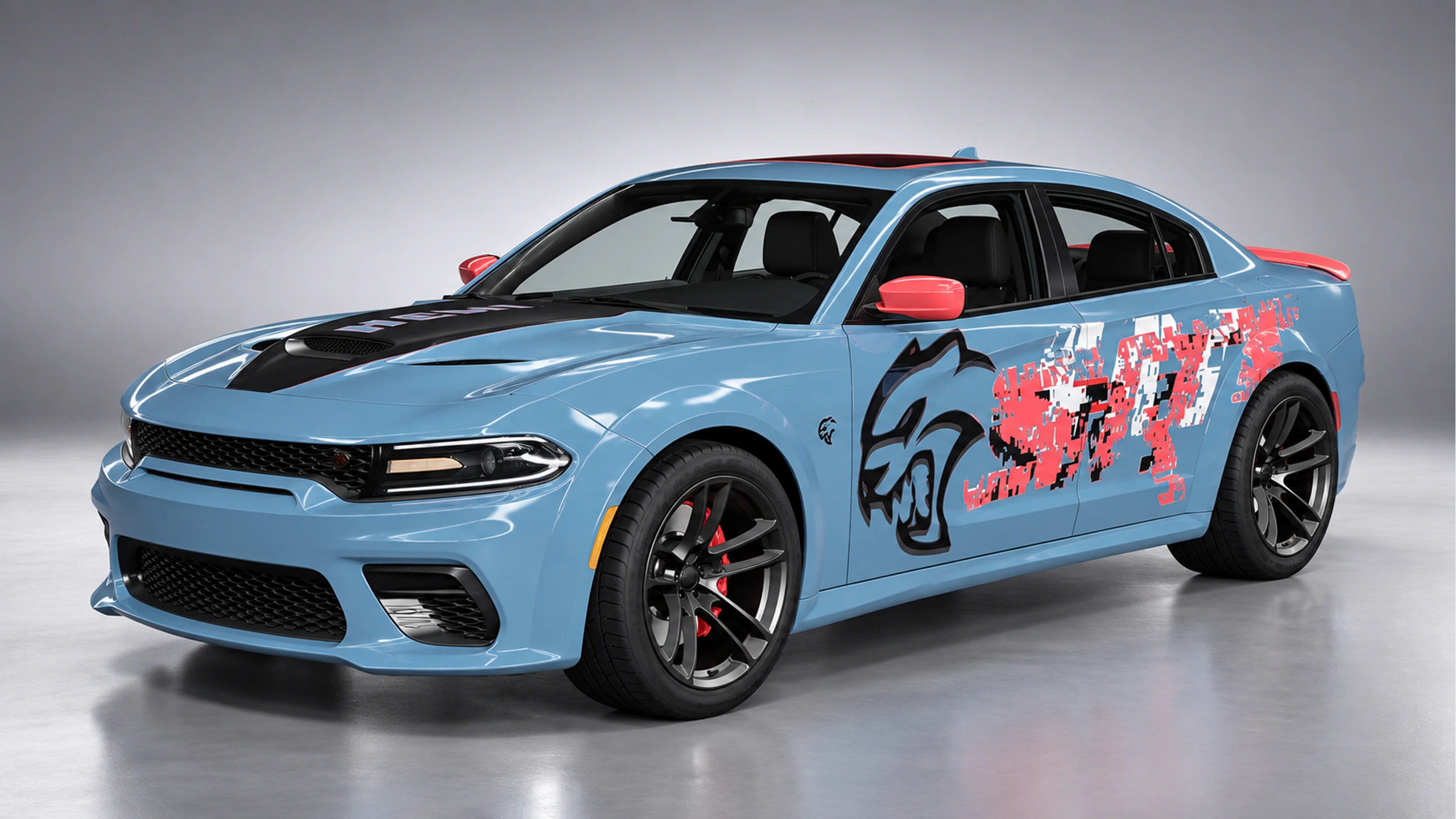 Dodge Charger Hellcat Camo