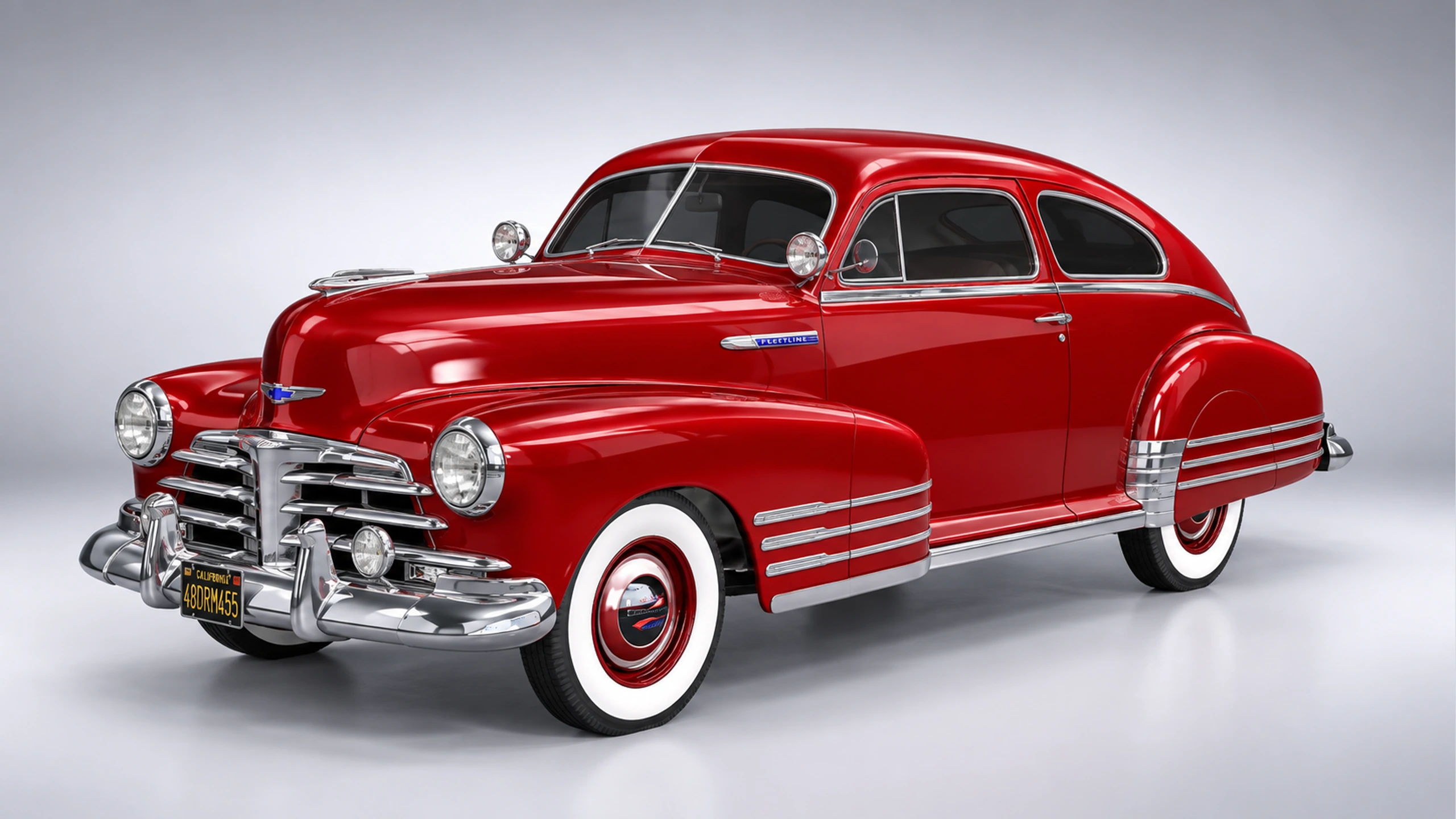 Klicken, um im Vollbild anzuzeigen Chevrolet Fleetline Aerosedan 1948