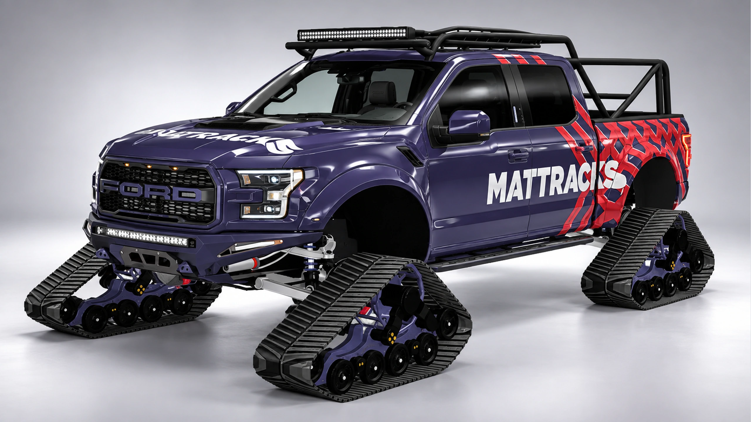 Bấm để xem toàn màn hình Ford F-150 Raptor Mattracks