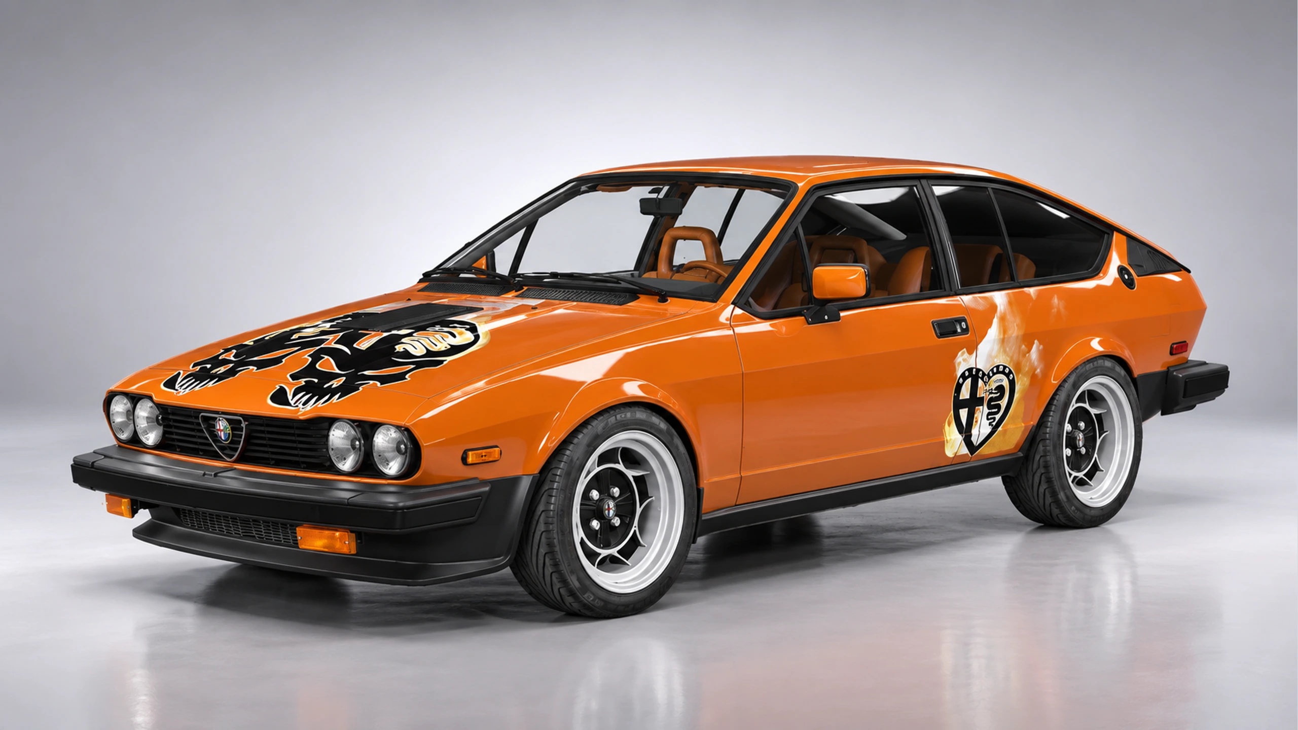 Bấm để xem toàn màn hình Alfa Romeo GTV6 1984