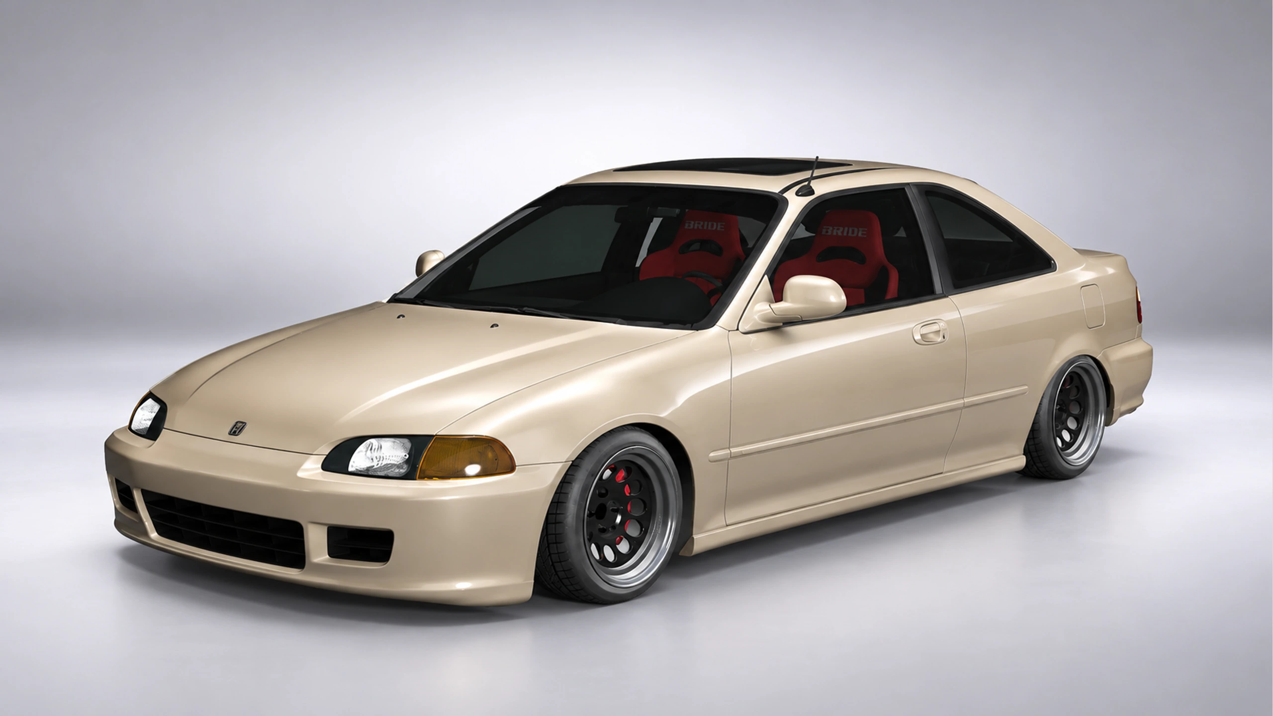 Klicken, um im Vollbild anzuzeigen Honda Civic Coupé EJ2