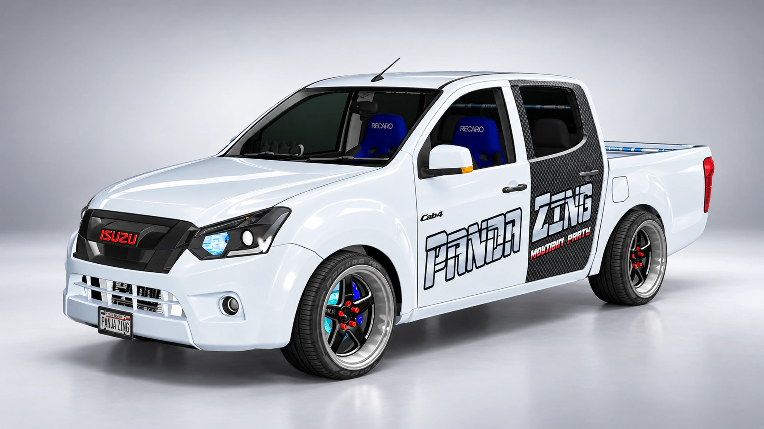 Bấm để xem toàn màn hình Isuzu D-Max Panda Zing Drag