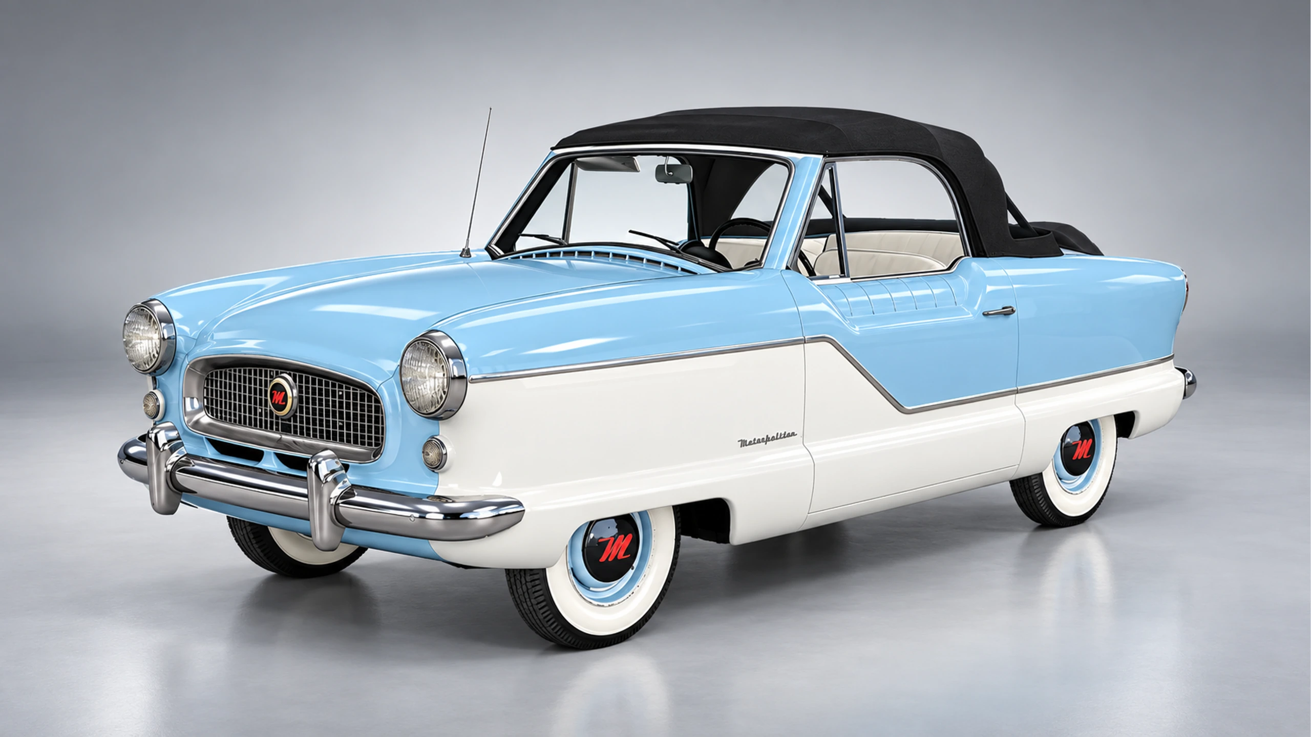 Klicken, um im Vollbild anzuzeigen Nash Metropolitan 1959