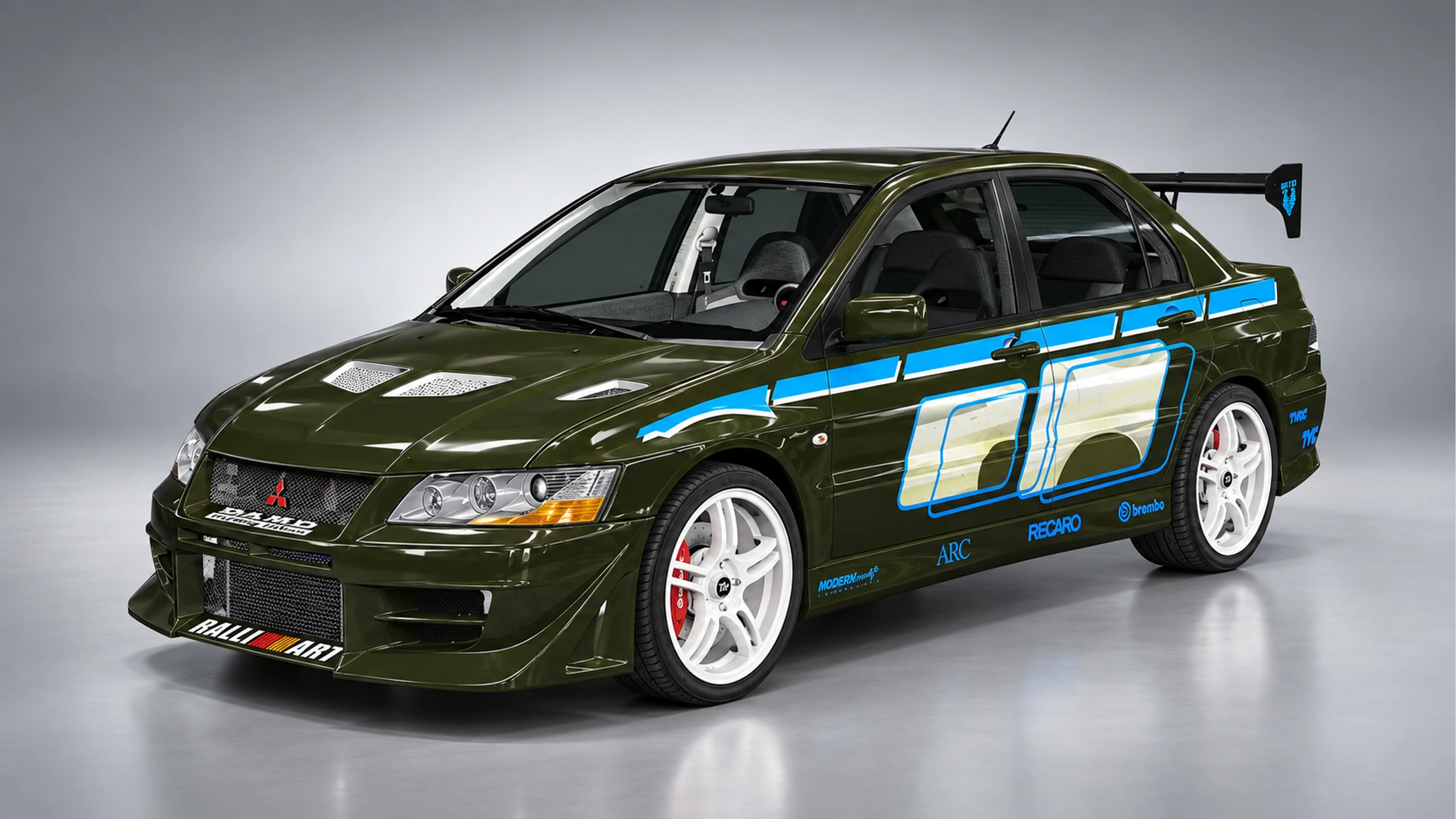 Bấm để xem toàn màn hình Mitsubishi Lancer Evo VII 2F2F
