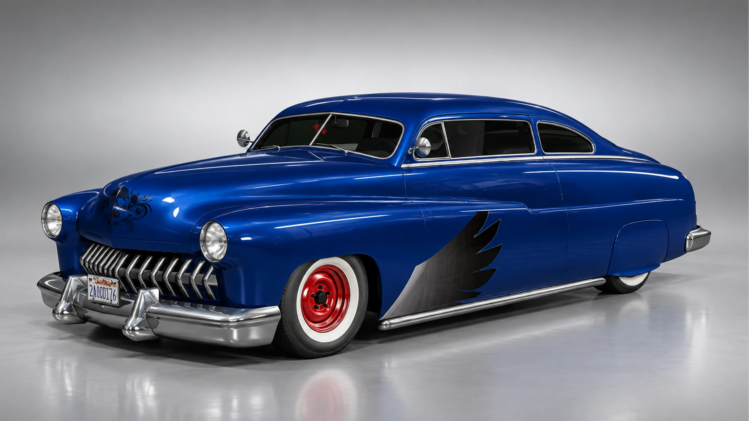 Нажмите, чтобы посмотреть на весь экран Mercury Eight Custom Lead Sled 1949
