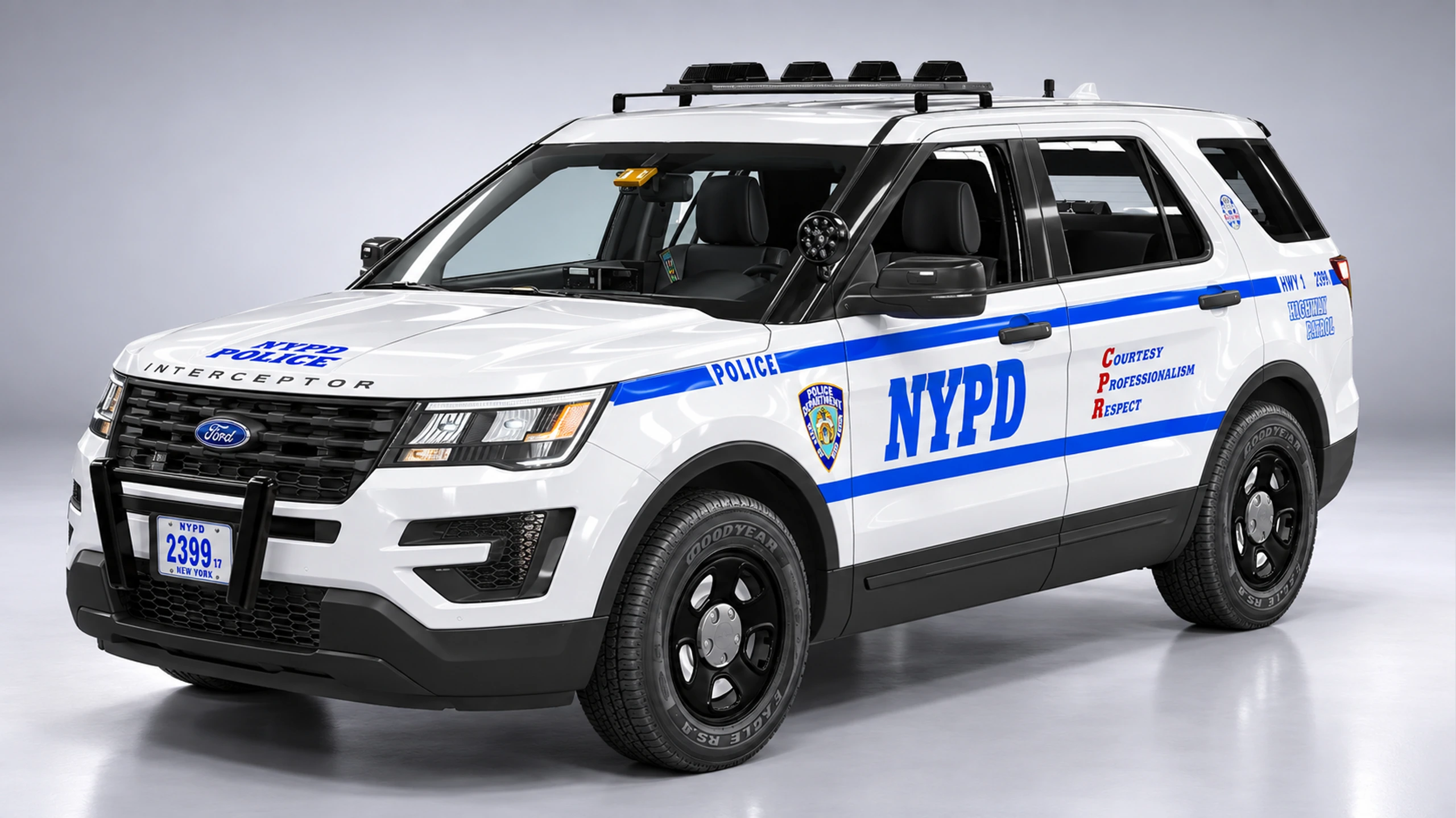 Klicken, um im Vollbild anzuzeigen Ford Police Interceptor NYPD Explorer