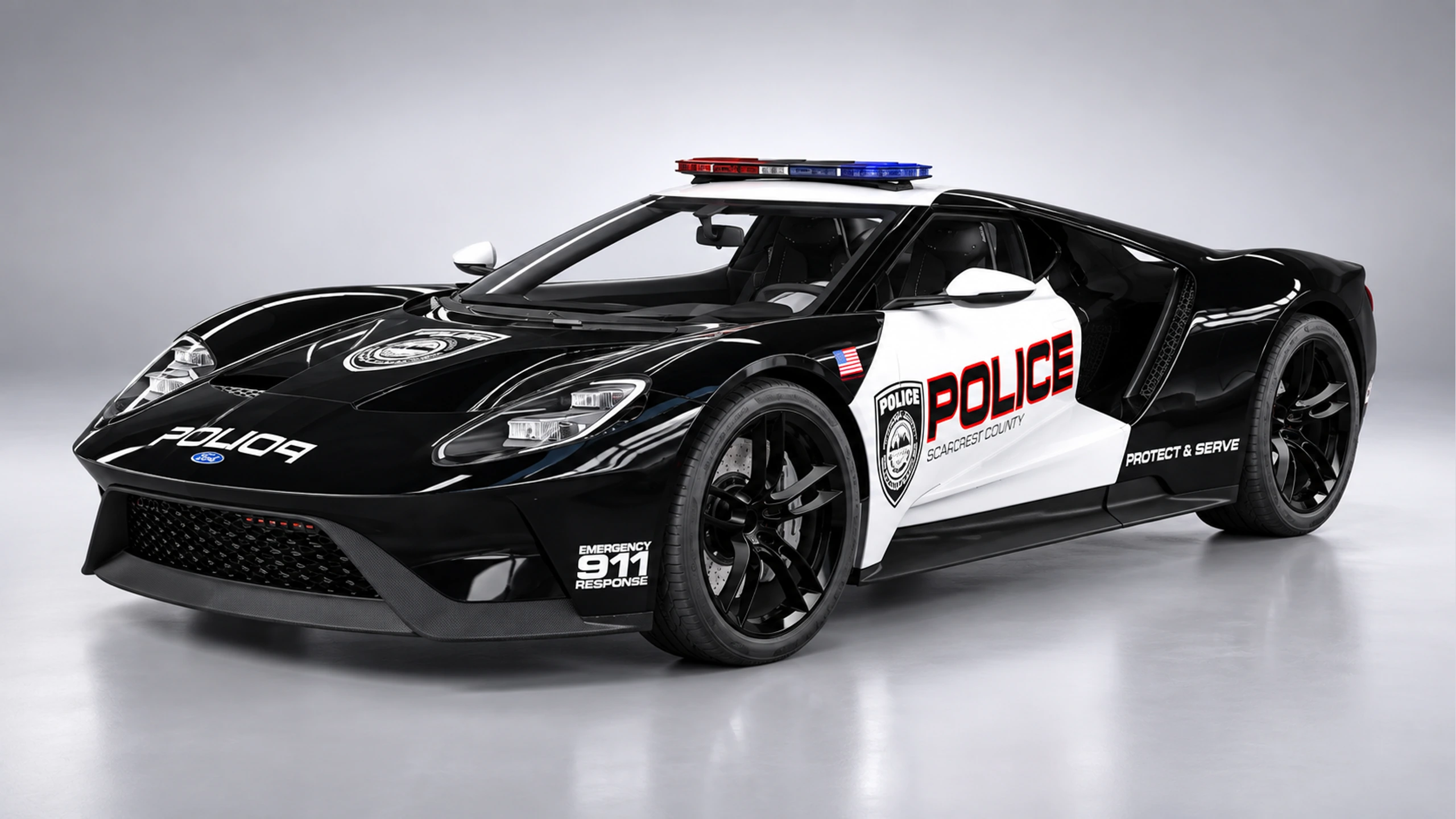 Ford GT 2017 Police