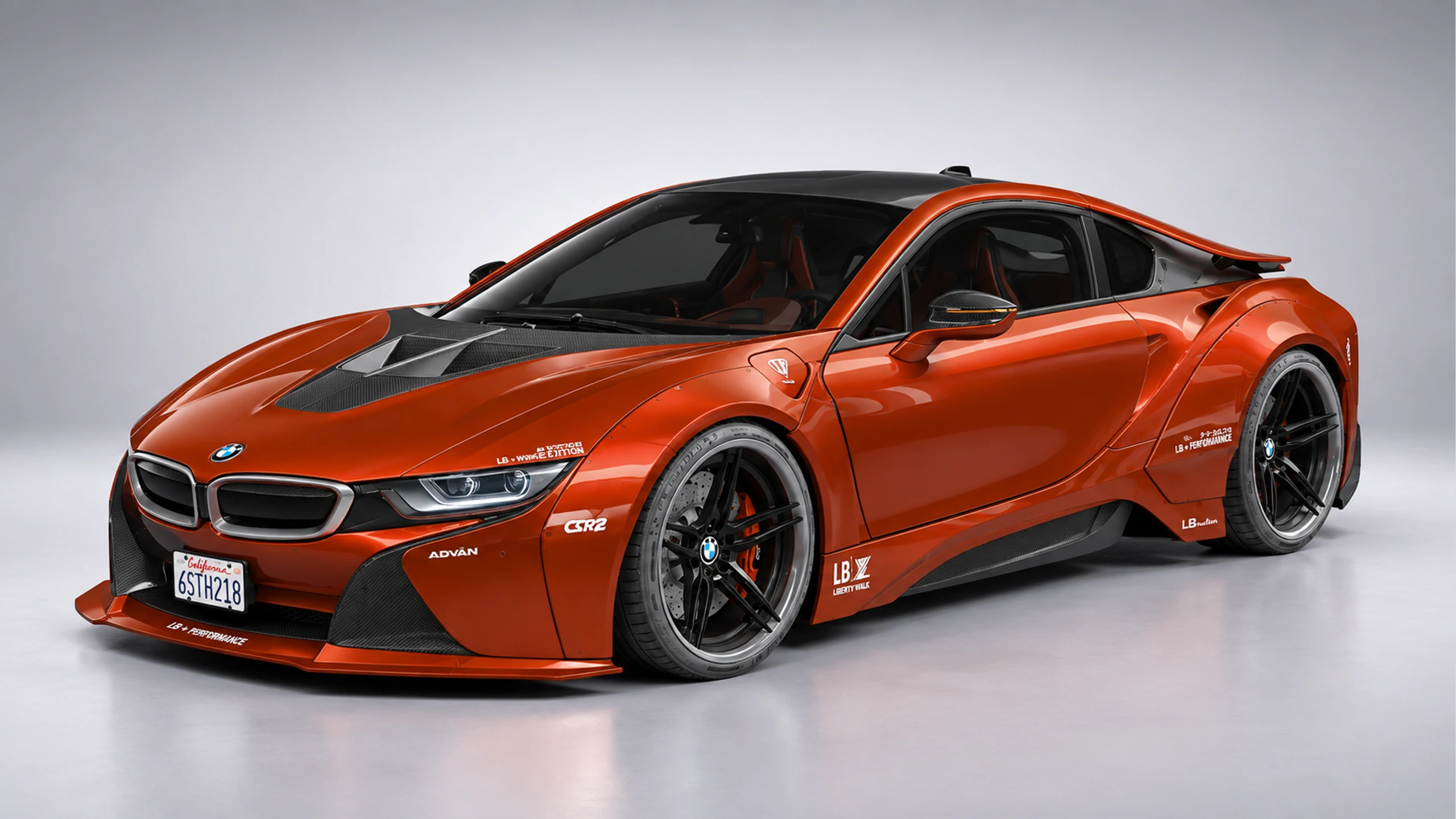 Appuyez pour voir en plein écran BMW i8 Liberty Walk Coupé