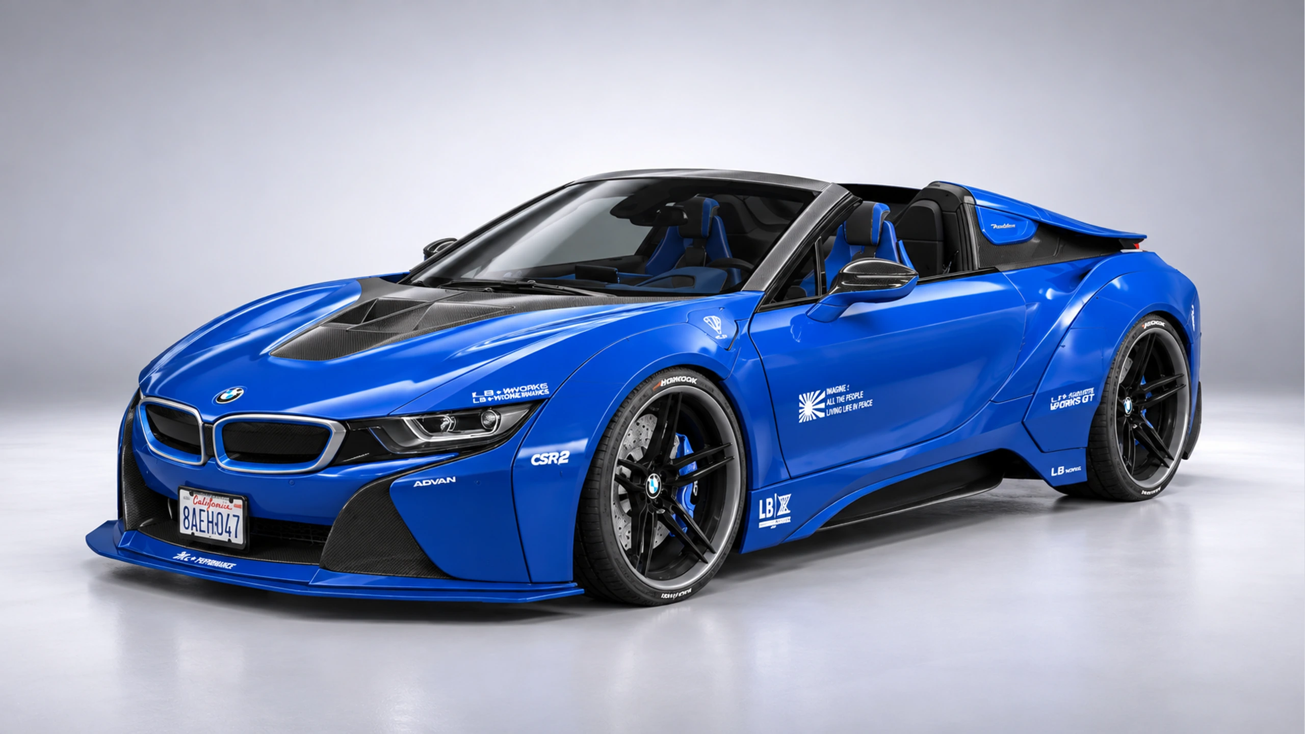 Bấm để xem toàn màn hình BMW i8 Roadster Liberty Walk
