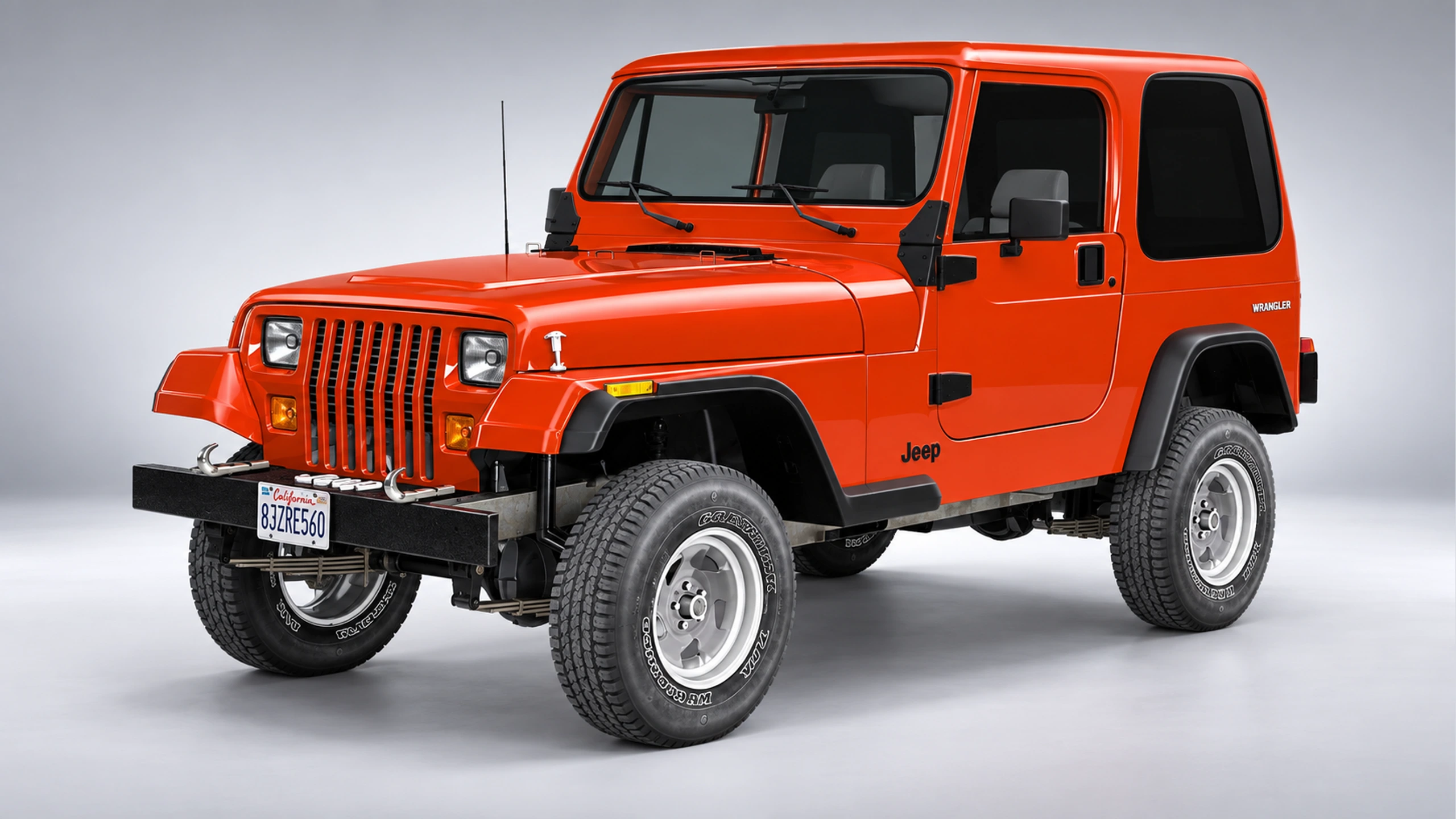 클릭하면 전체 화면으로 보기 Jeep Wrangler YJ 1986