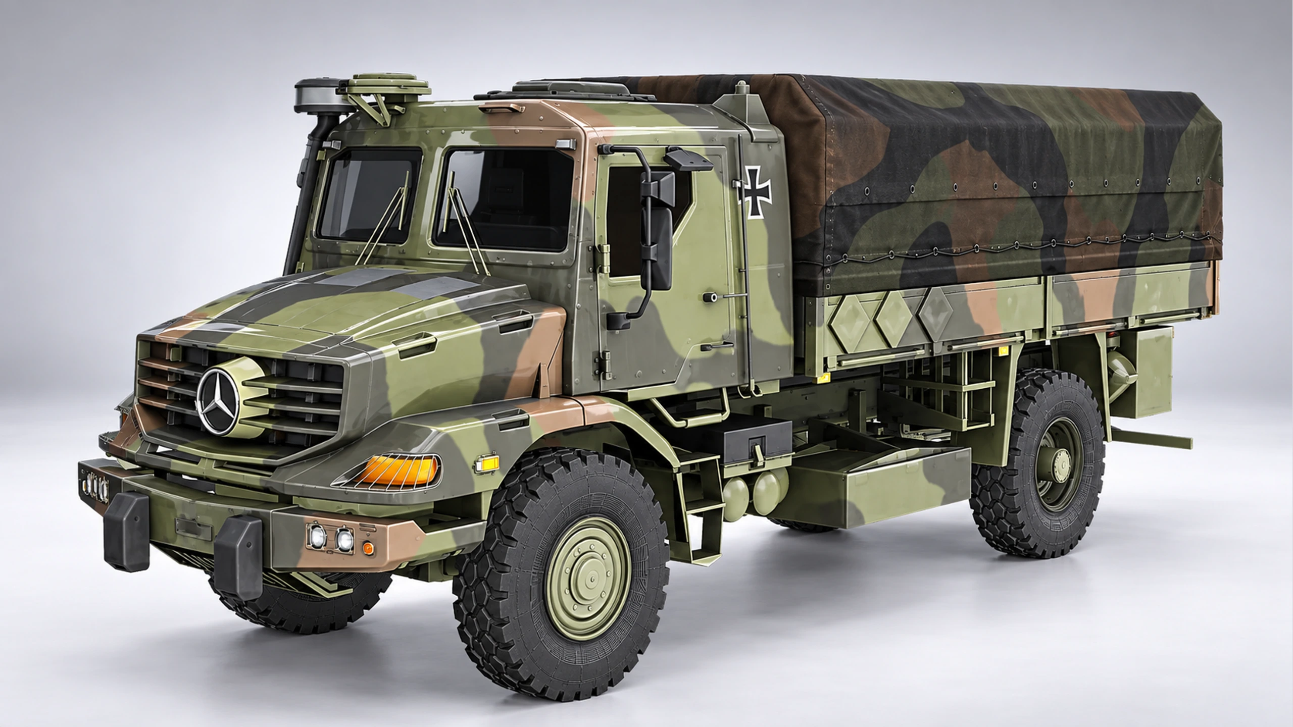 点击以全屏查看 Mercedes-Benz Zetros 6x6