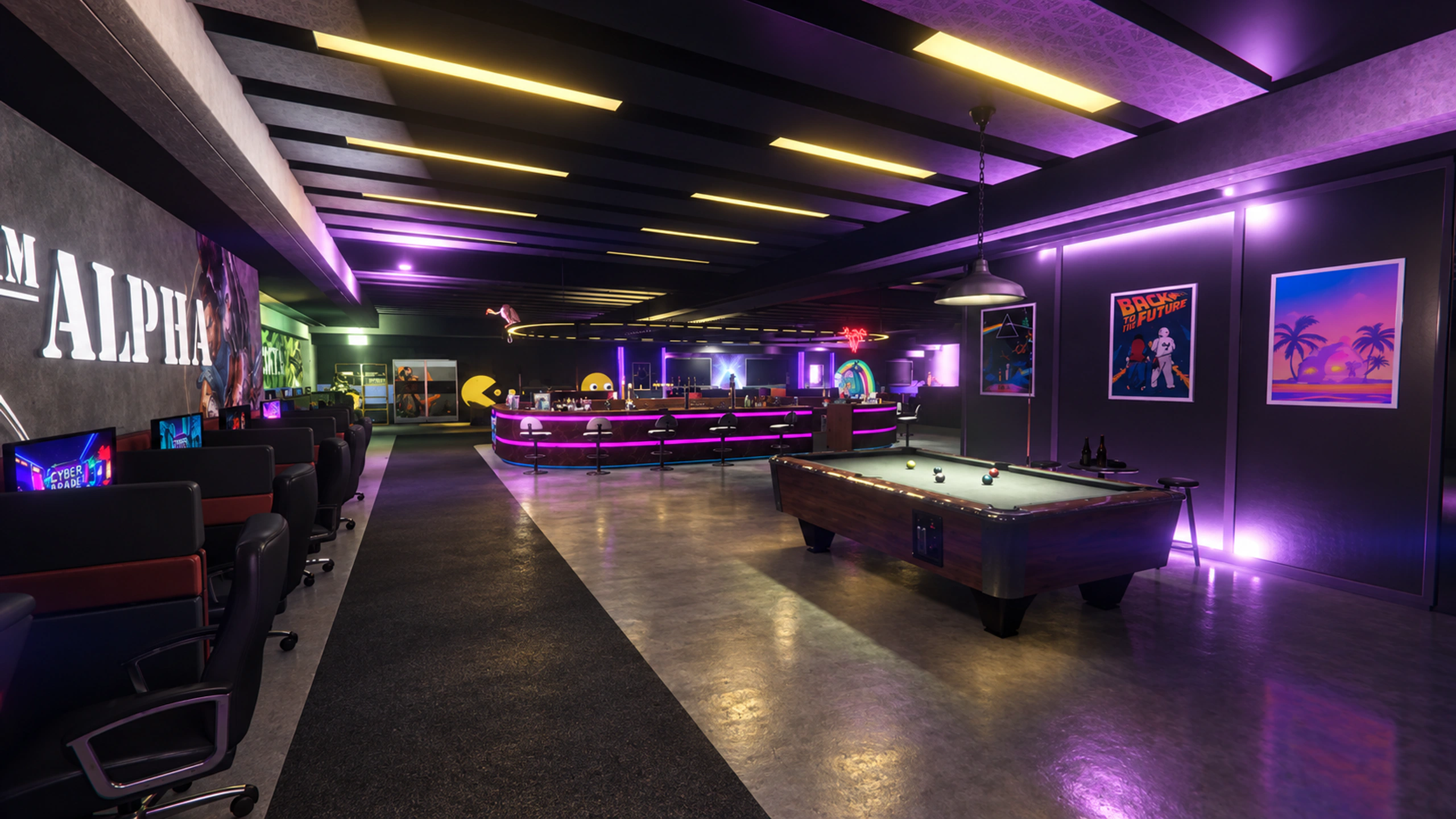 Bấm để xem toàn màn hình Quán bar điện tử Cyber Bar V2