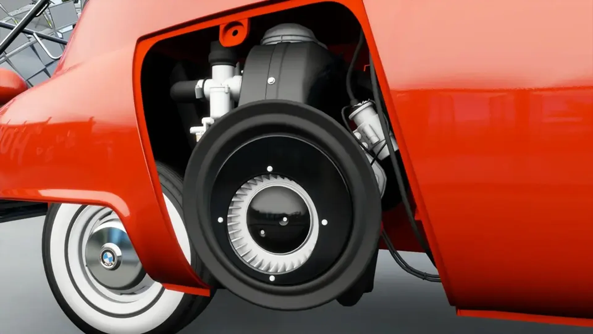BMW Isetta 298CC 4-Stroke Engine Sound