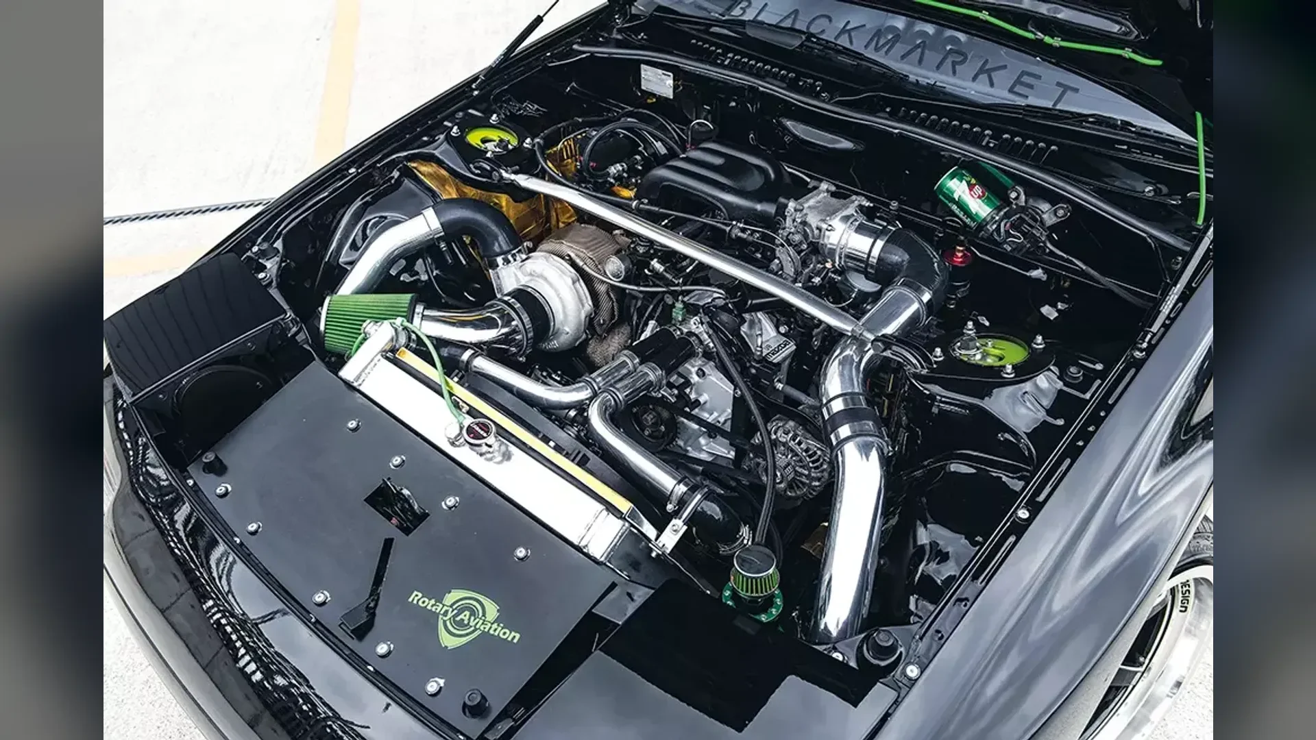 Bấm để xem toàn màn hình Mazda RX-7 13B Tuned R2 Engine Sound