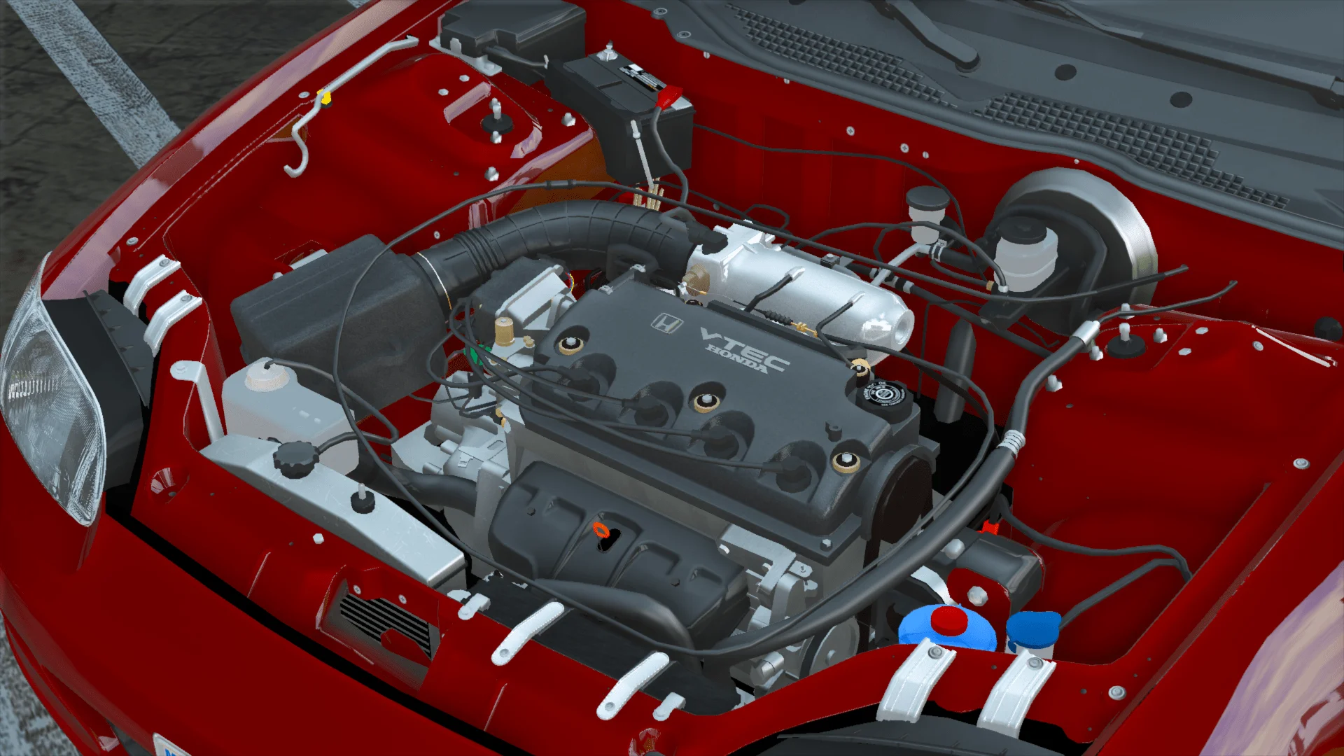 Honda Civic D16Z6 I4 Engine Sound