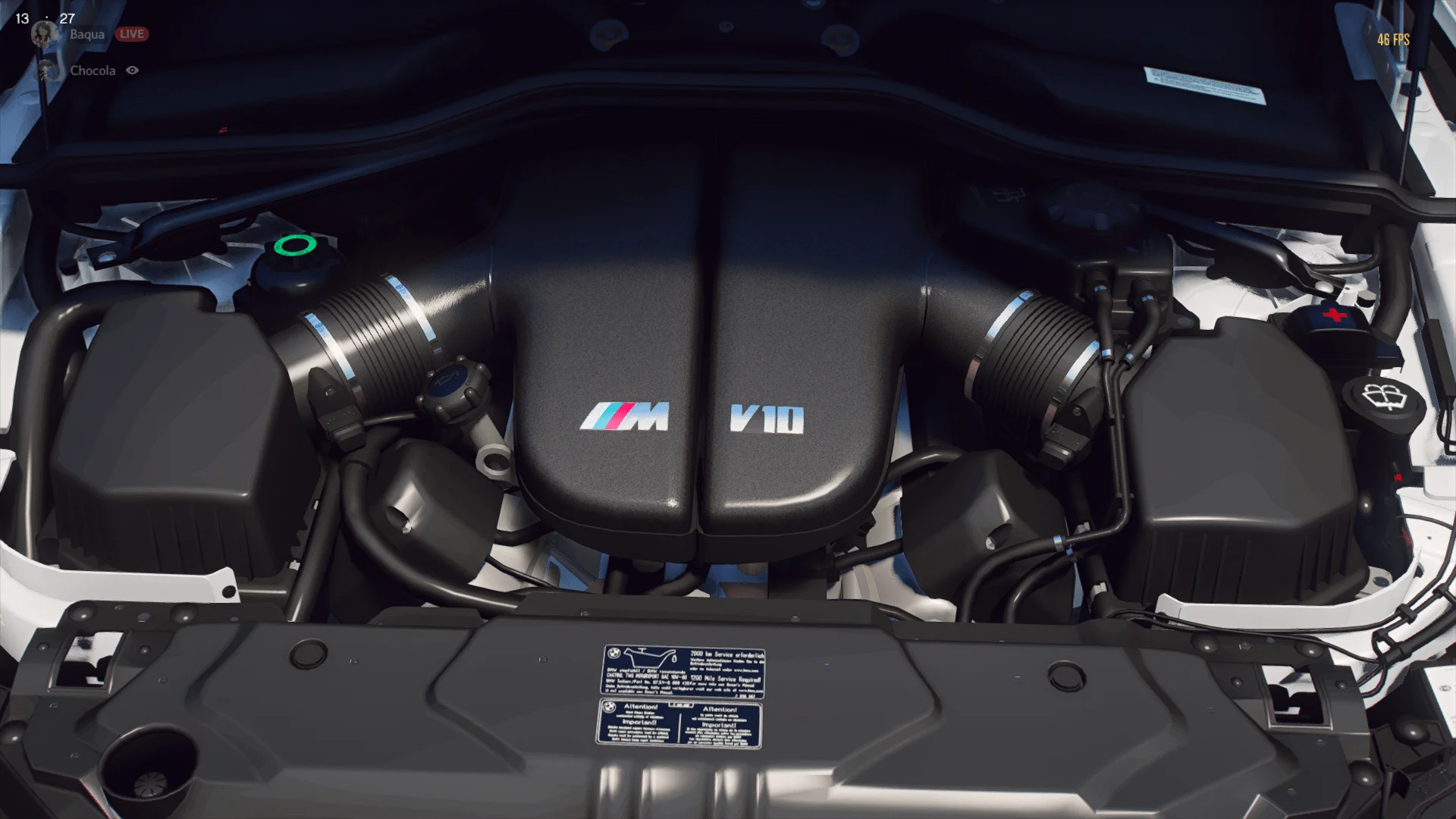 Bấm để xem toàn màn hình BMW E60 M5 / E64 M6 S85 V10 Engine Sound