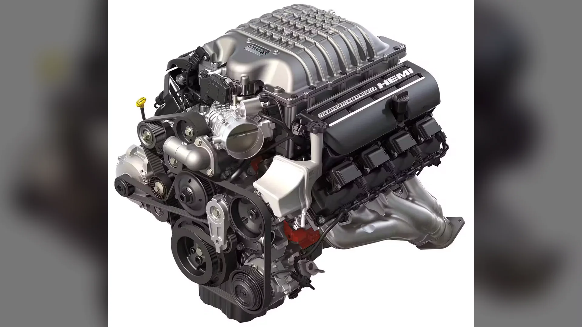 Bấm để xem toàn màn hình Dodge SRT Hellcat 6.2L V8 Engine Sound