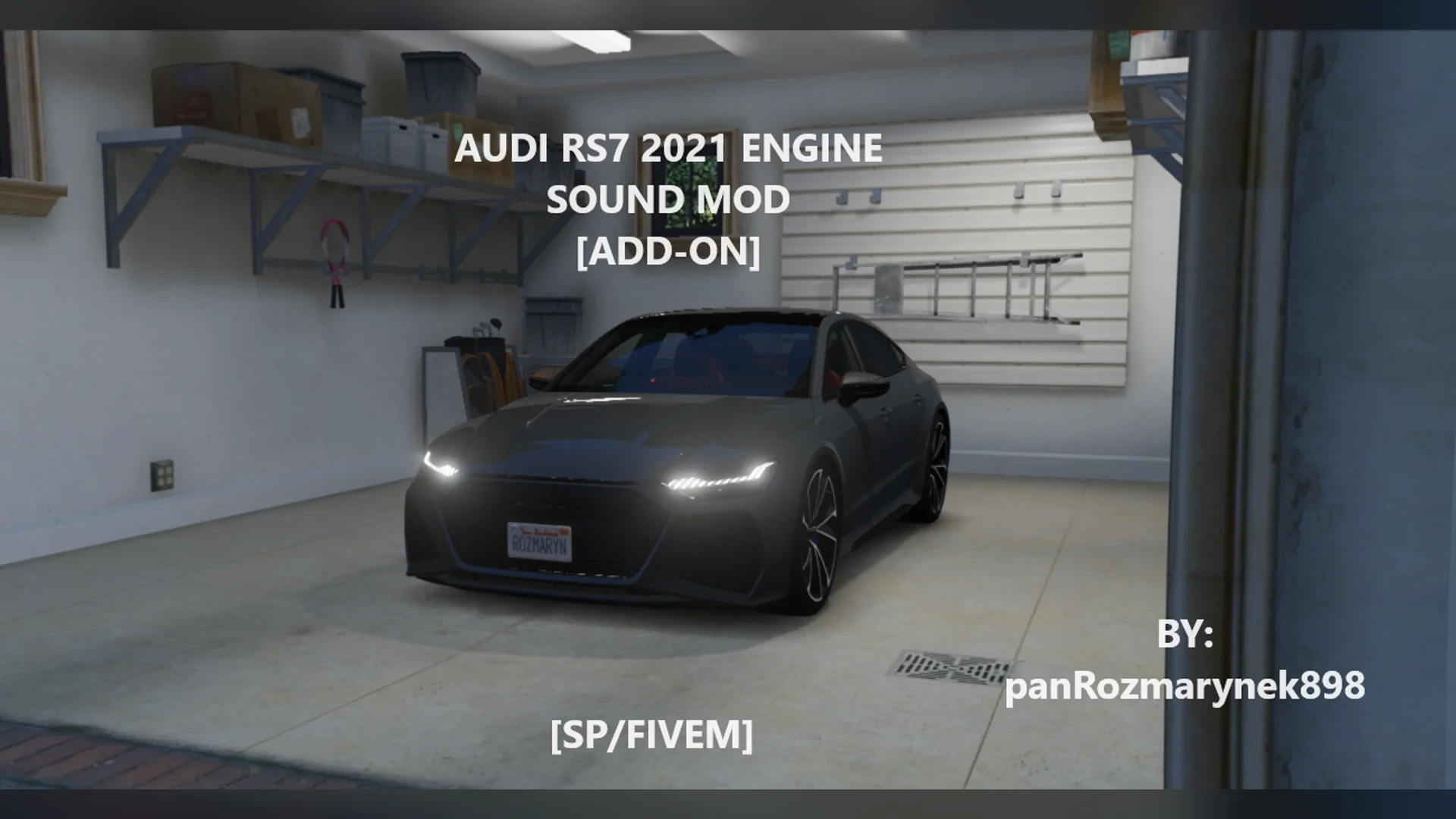 Audi RS7 2021 Engine Sound