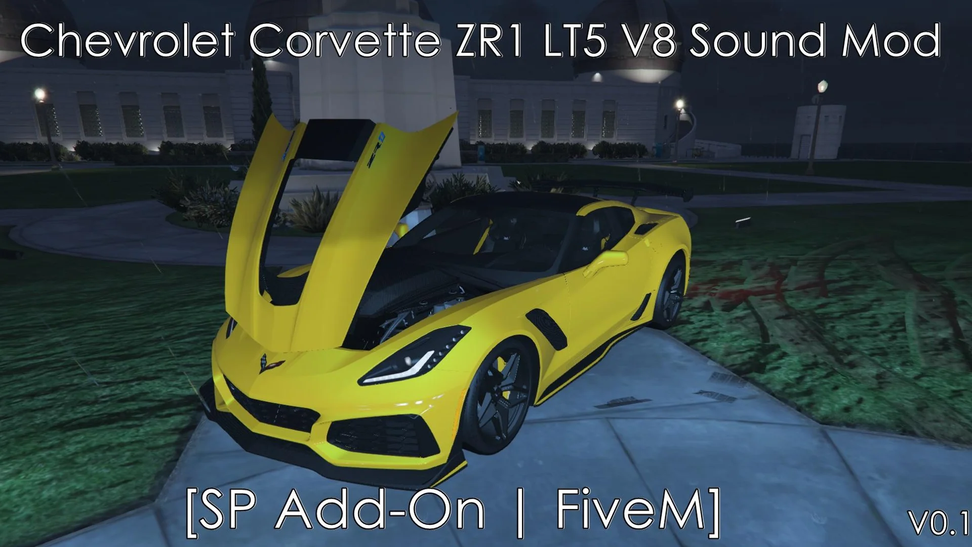 Pulsa para ver en pantalla completa Chevrolet Corvette ZR1 LT5 V8 Sound Mod