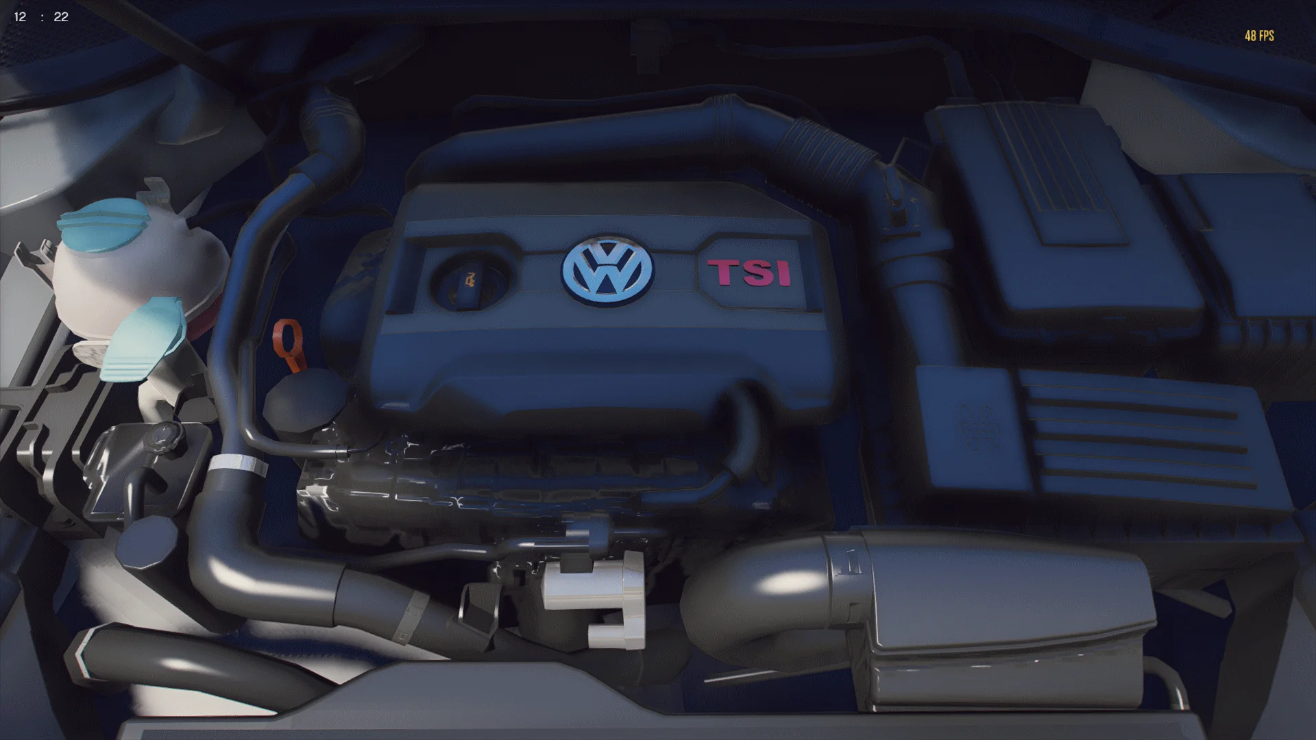 Volkswagen Golf GTI 7 EA888 DSG I4 Engine Sound