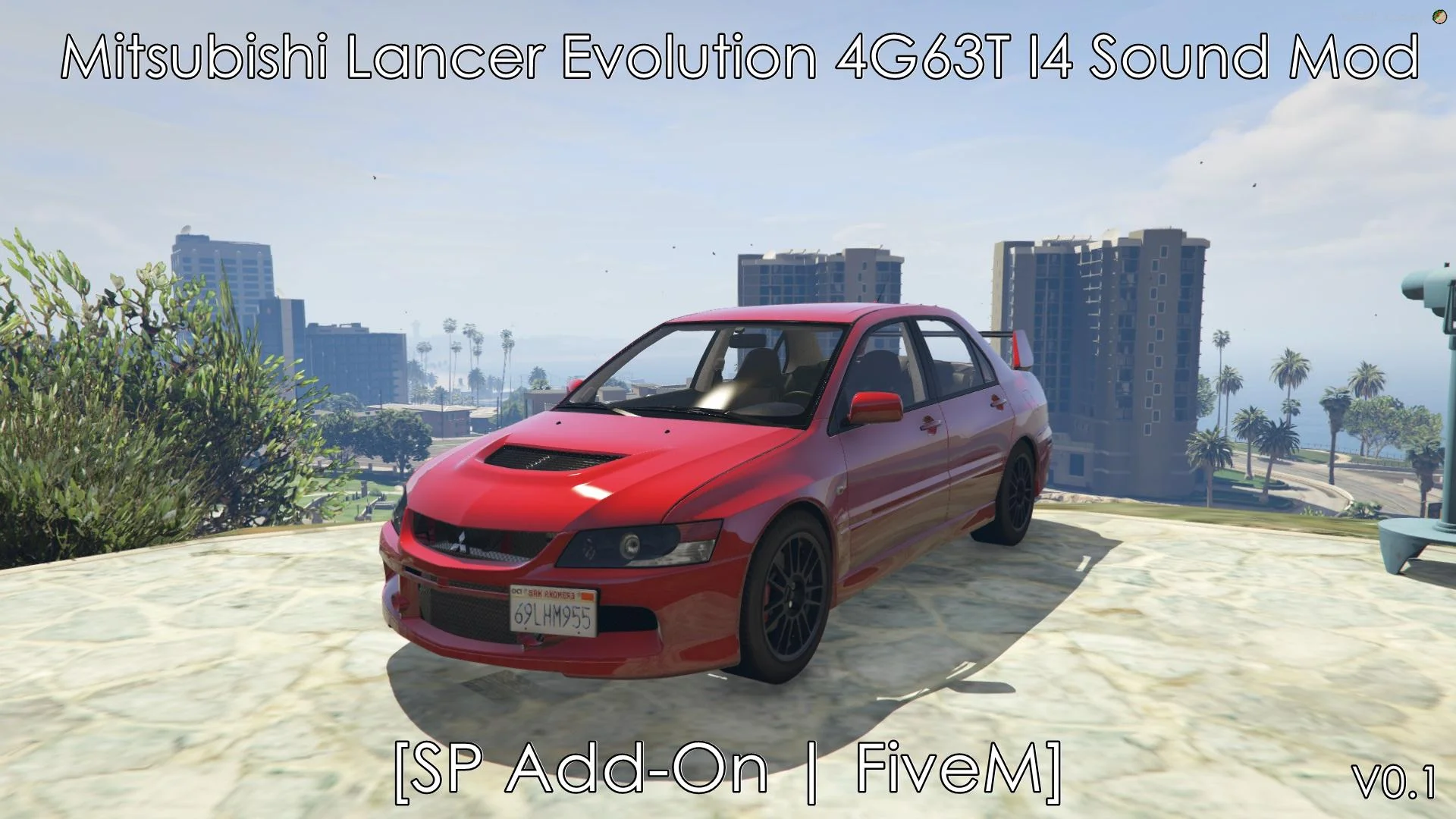 Mitsubishi Lancer Evolution 4G63T I4 Sound Mod