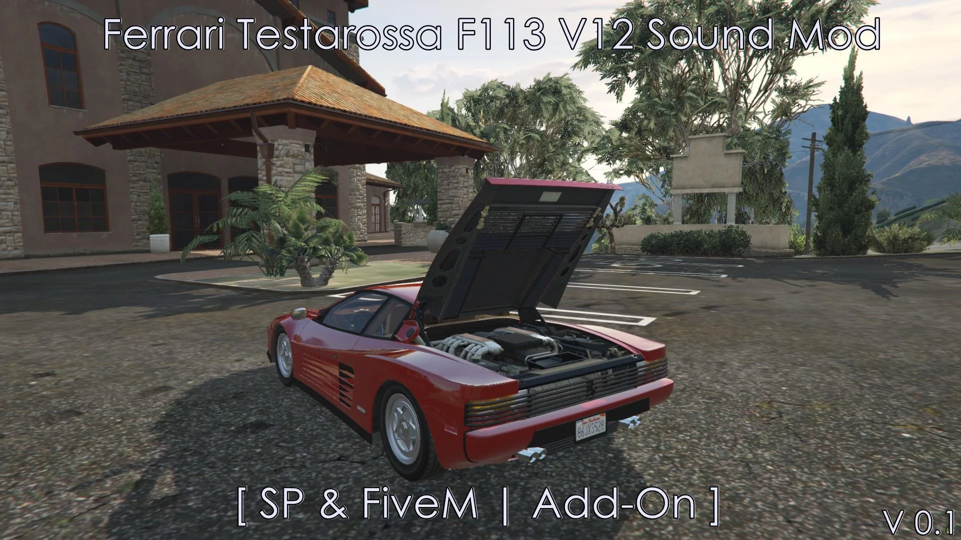 Klicken, um im Vollbild anzuzeigen Ferrari Testarossa F113 V12 Sound Mod