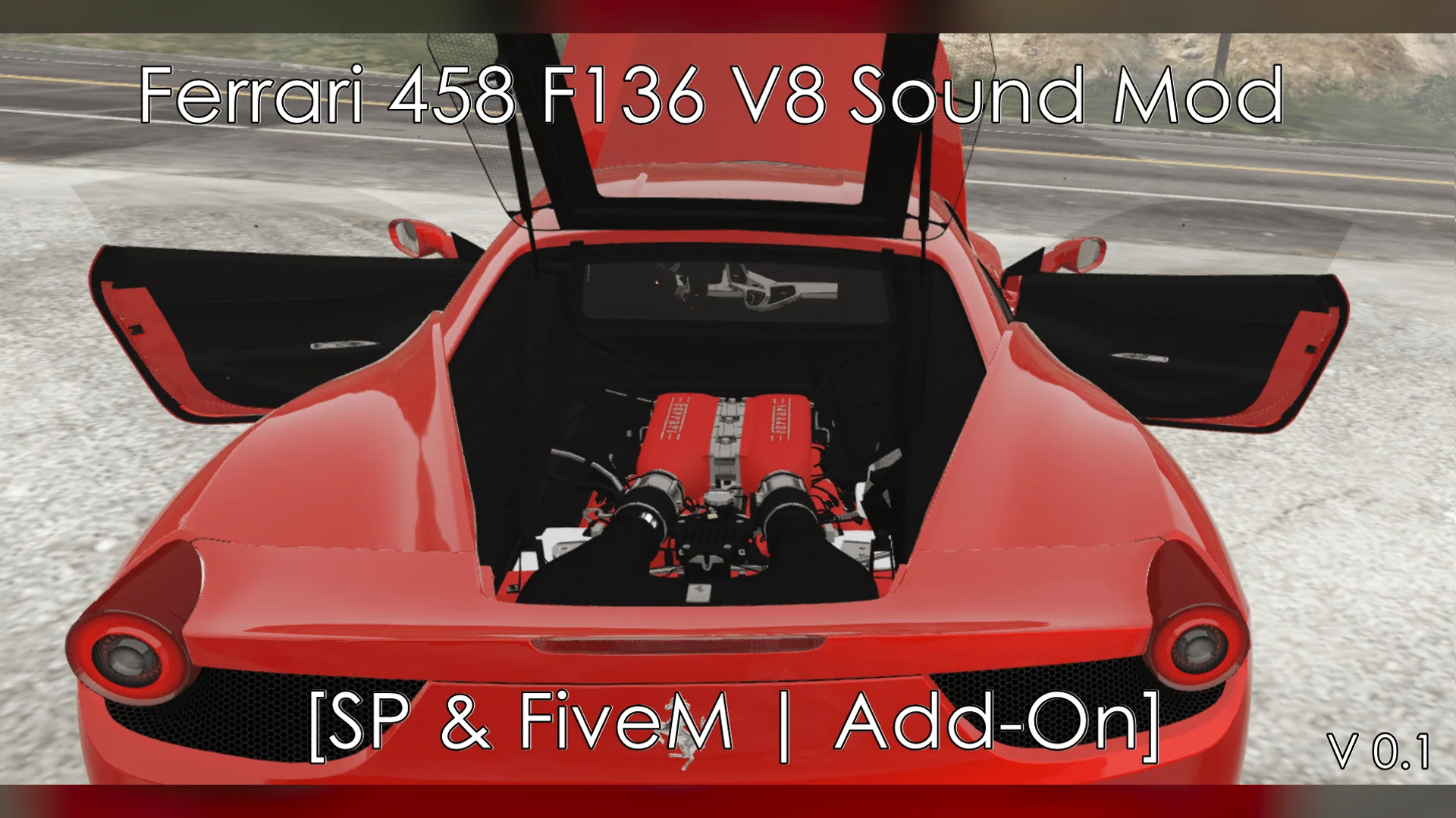 Klicken, um im Vollbild anzuzeigen Ferrari 458 F136 V8 Sound Mod