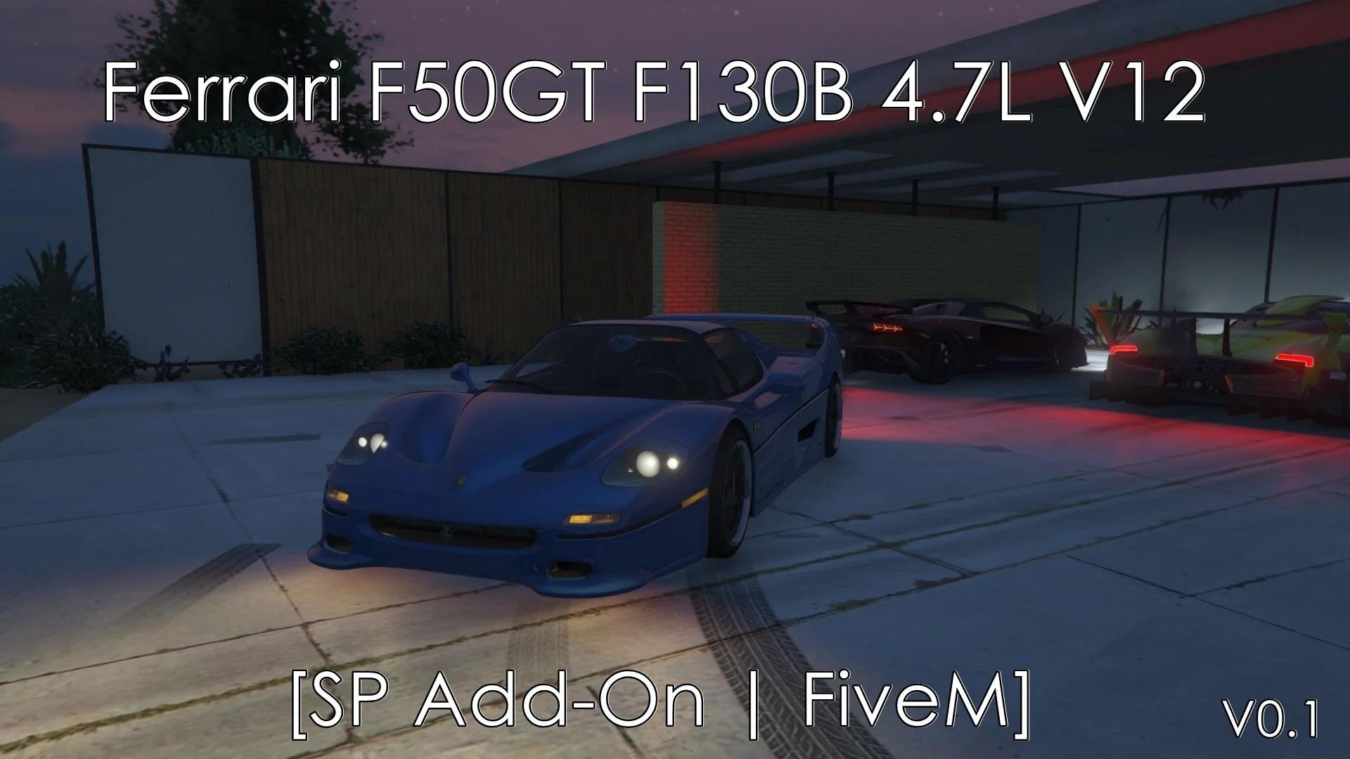 Bấm để xem toàn màn hình Ferrari F50GT F130B 4.7L V12 Sound Mod