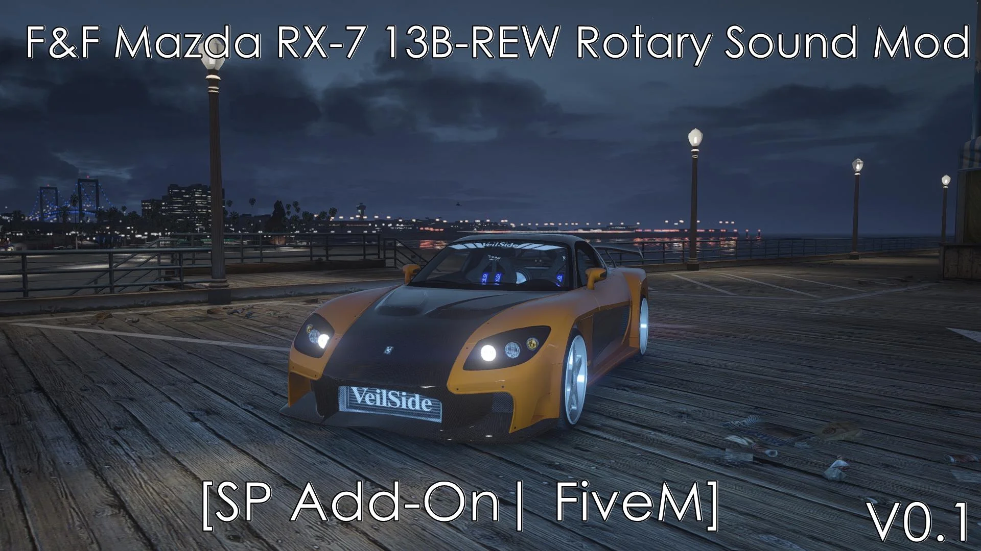 Bấm để xem toàn màn hình F&F Mazda RX-7 13B-REW Rotary Sound Mod