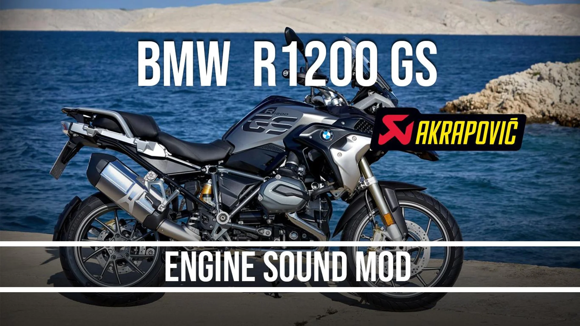 Bấm để xem toàn màn hình BMW R1200GS Akrapovic Engine Sound Mod