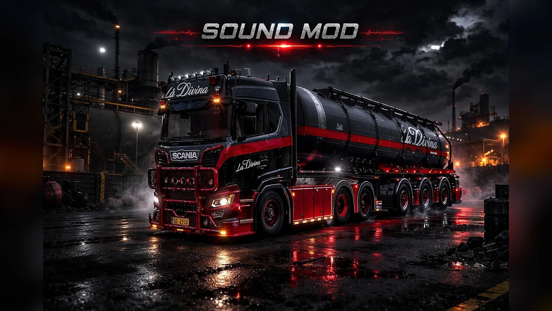 Bấm để xem toàn màn hình SCANIA V8 STRAIGHT PIPE - SOUND MOD