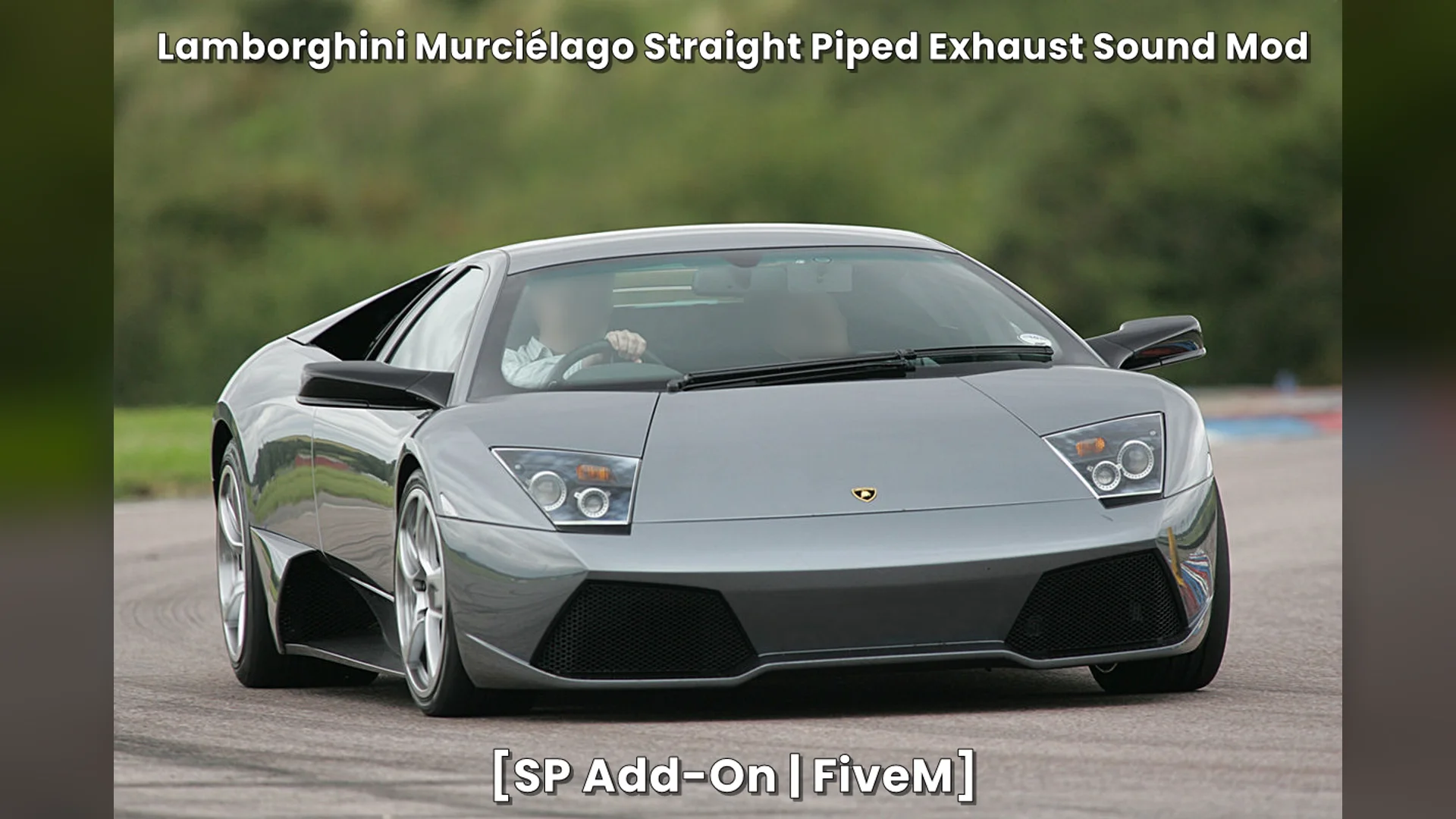 Bấm để xem toàn màn hình Lamborghini Murcielago Straight Piped Exhaust V12 Sound Mod