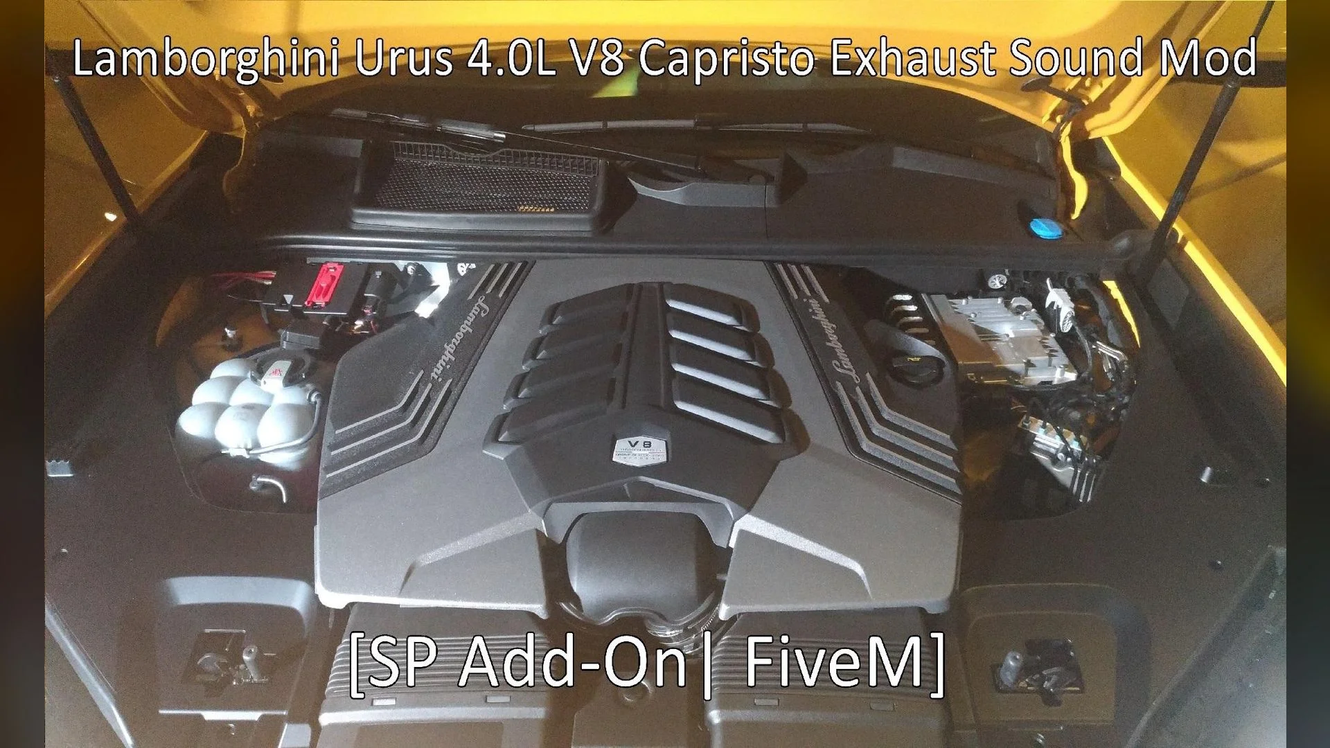 Bấm để xem toàn màn hình Lamborghini Urus 4.0L V8 Capristo Exhaust Sound Mod