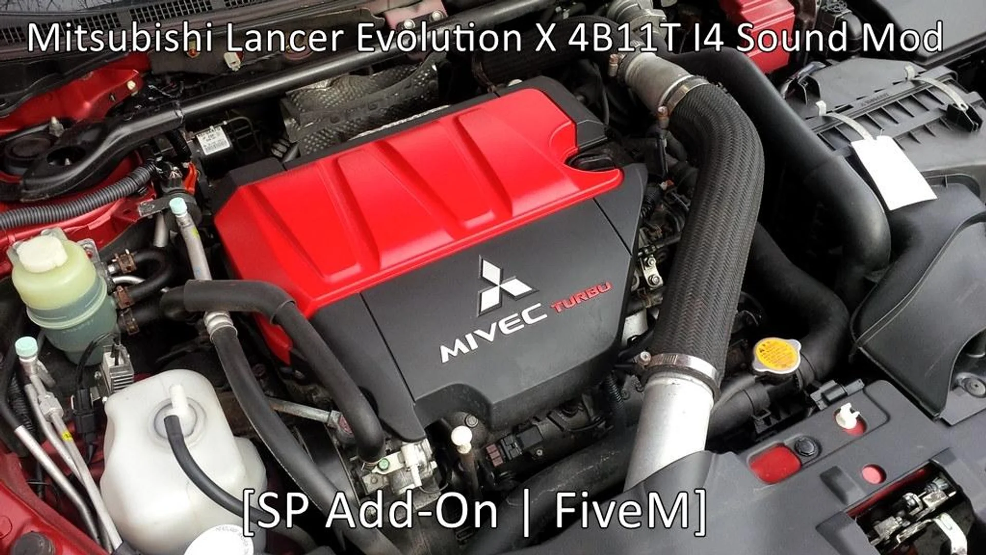Bấm để xem toàn màn hình Mitsubishi Lancer Evolution 4B11T I4 Engine Sound Mod