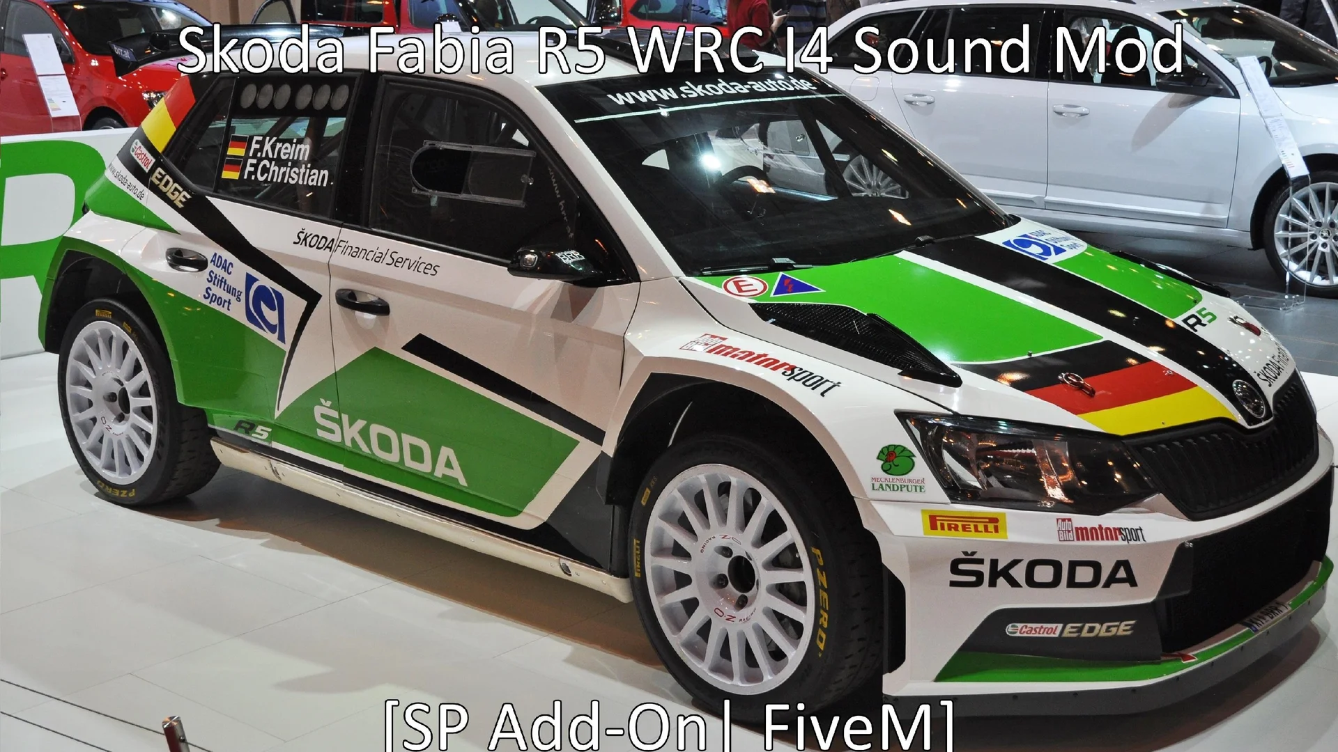 Skoda Fabia R5 WRC I4 Sound Mod