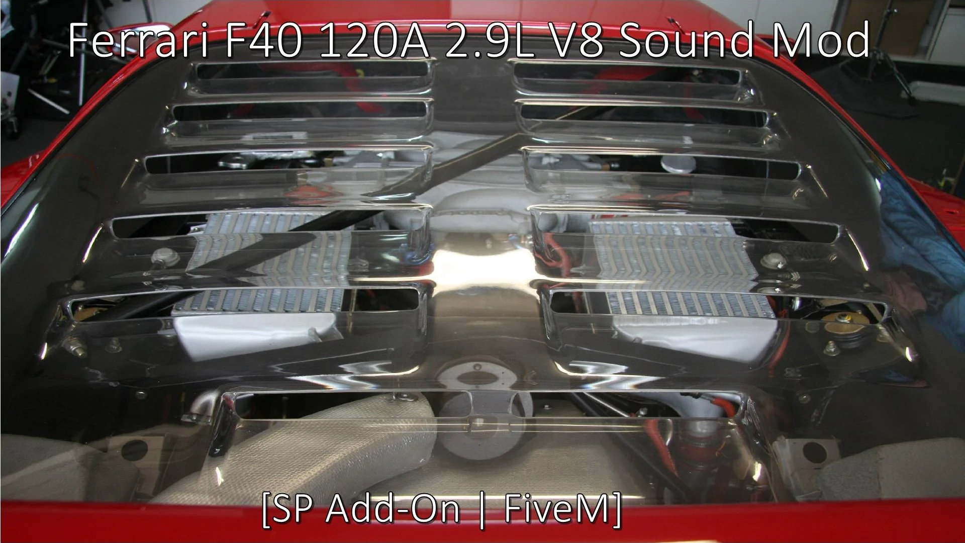 Ferrari F40 F120A V8 Sound Mod