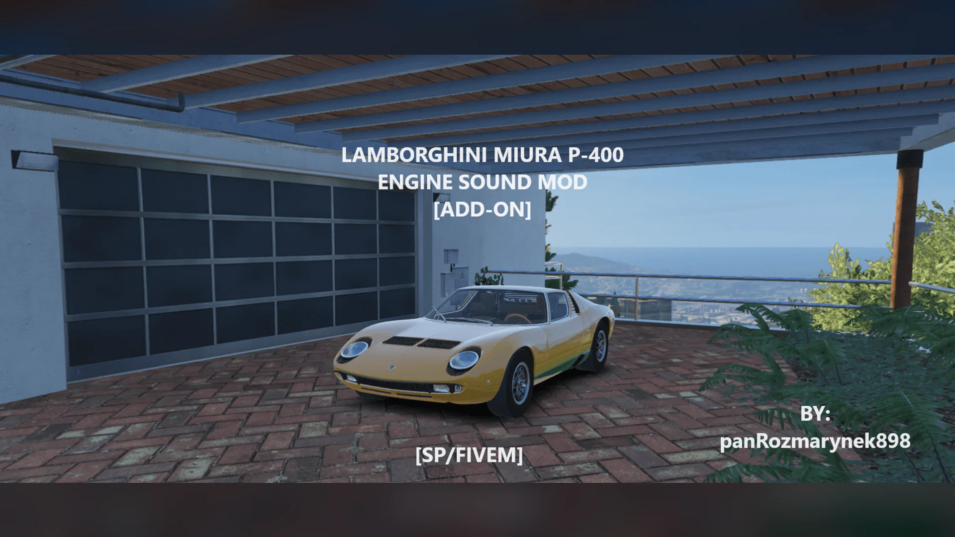 Bấm để xem toàn màn hình Lamborghini Miura P-400 Engine Sound