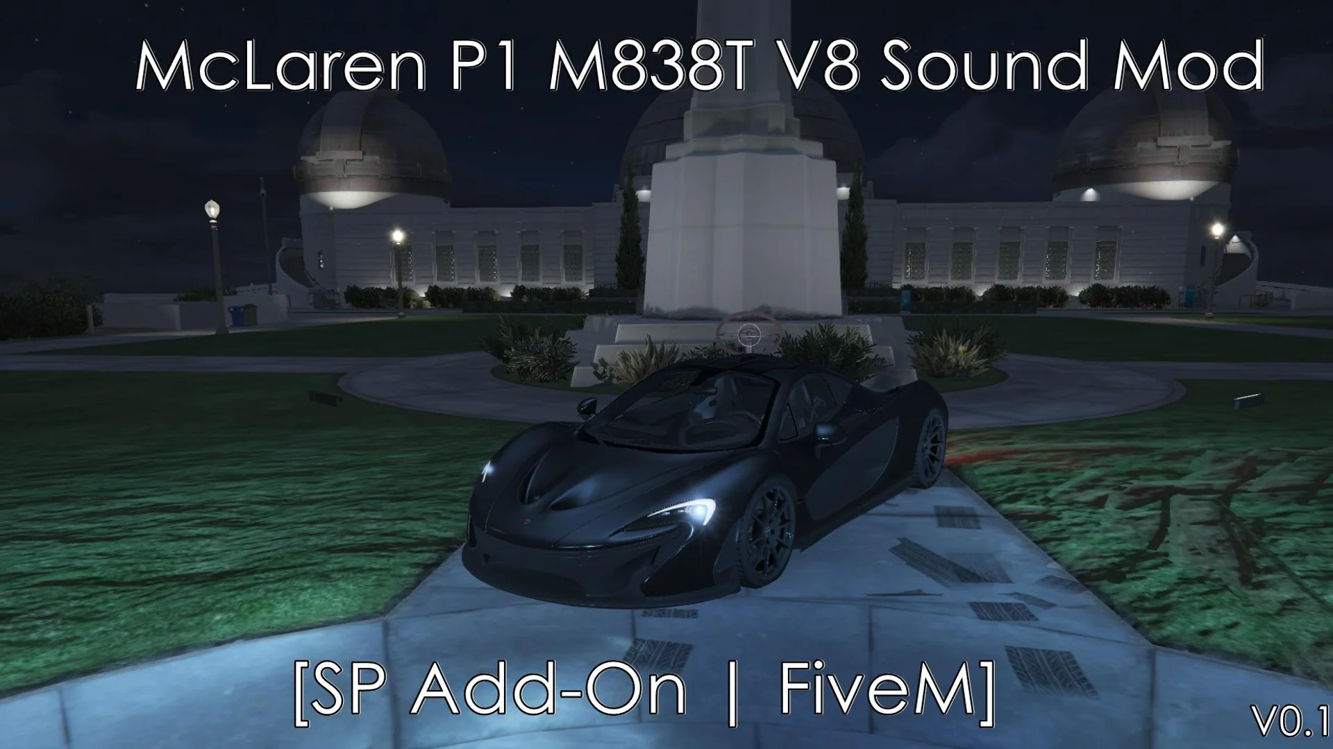 McLaren P1 M838T V8 Sound Mod