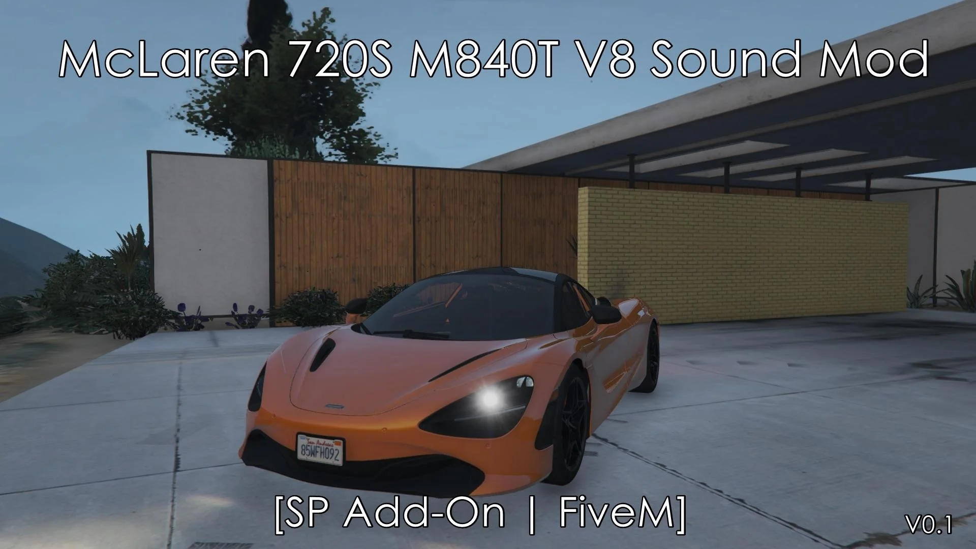 Bấm để xem toàn màn hình McLaren 720S M840T V8 Sound Mod