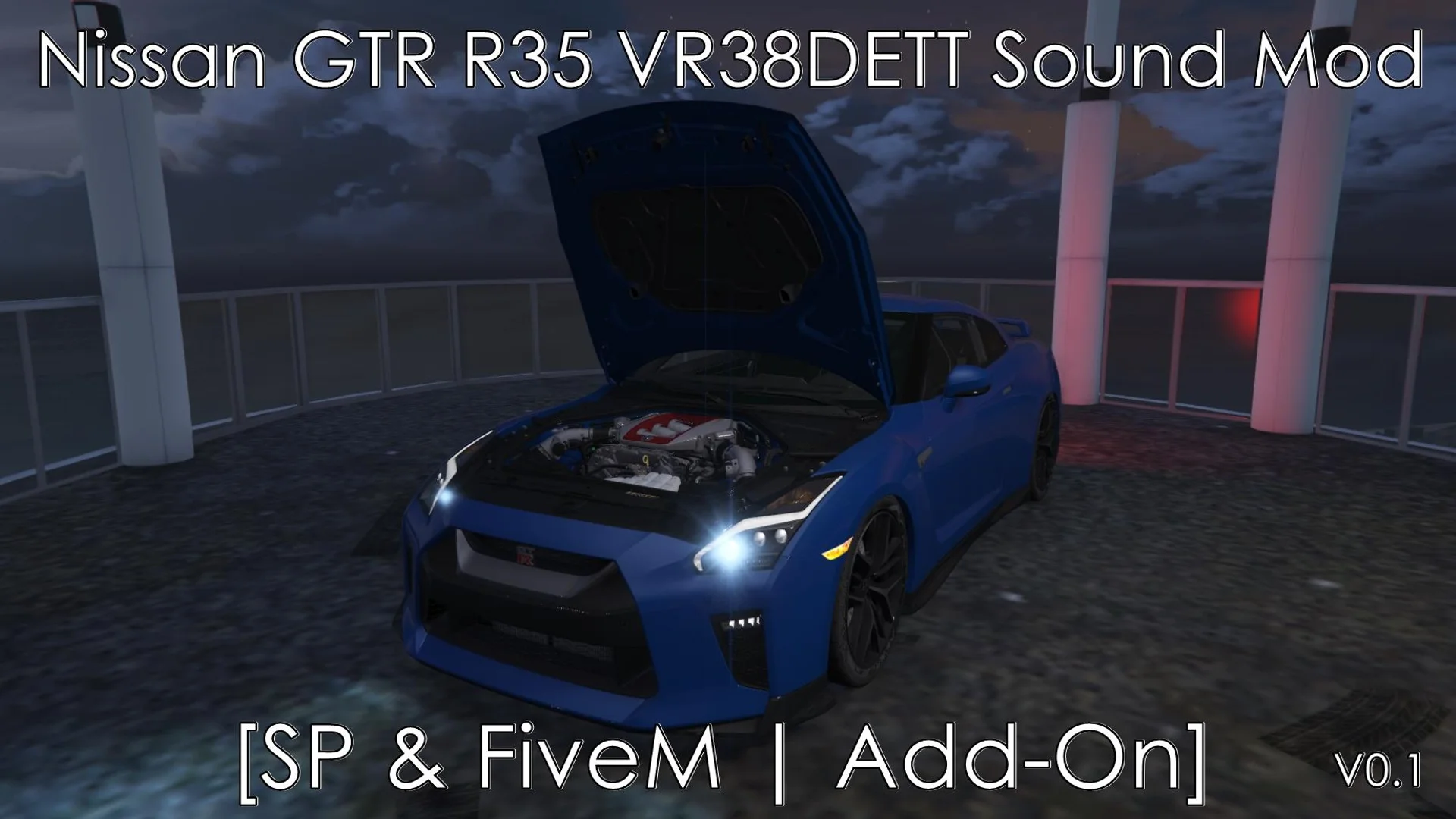 Nissan GTR R35 VR38DETT Sound Mod
