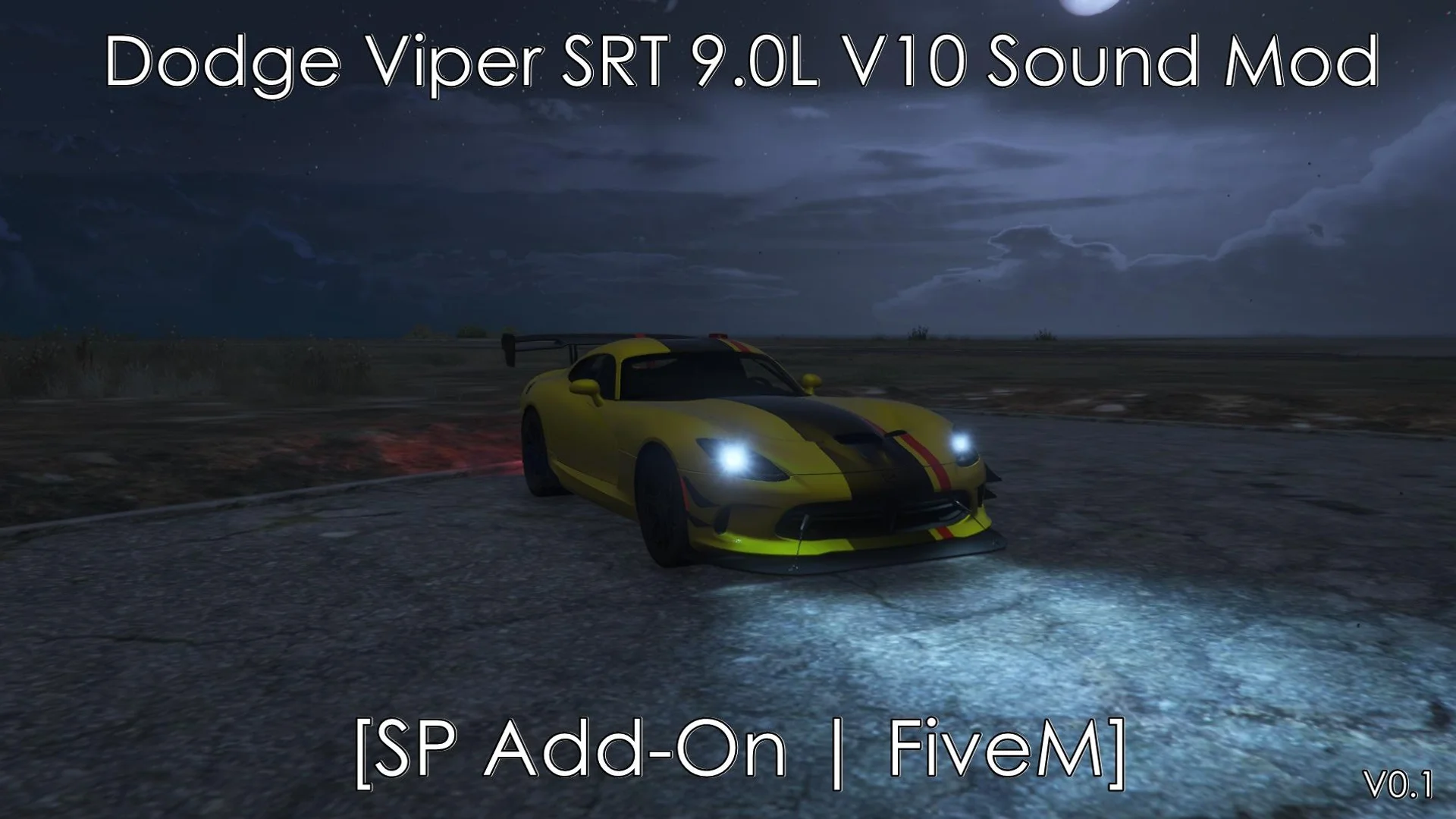 Dodge Viper SRT 9.0L V10 Sound Mod