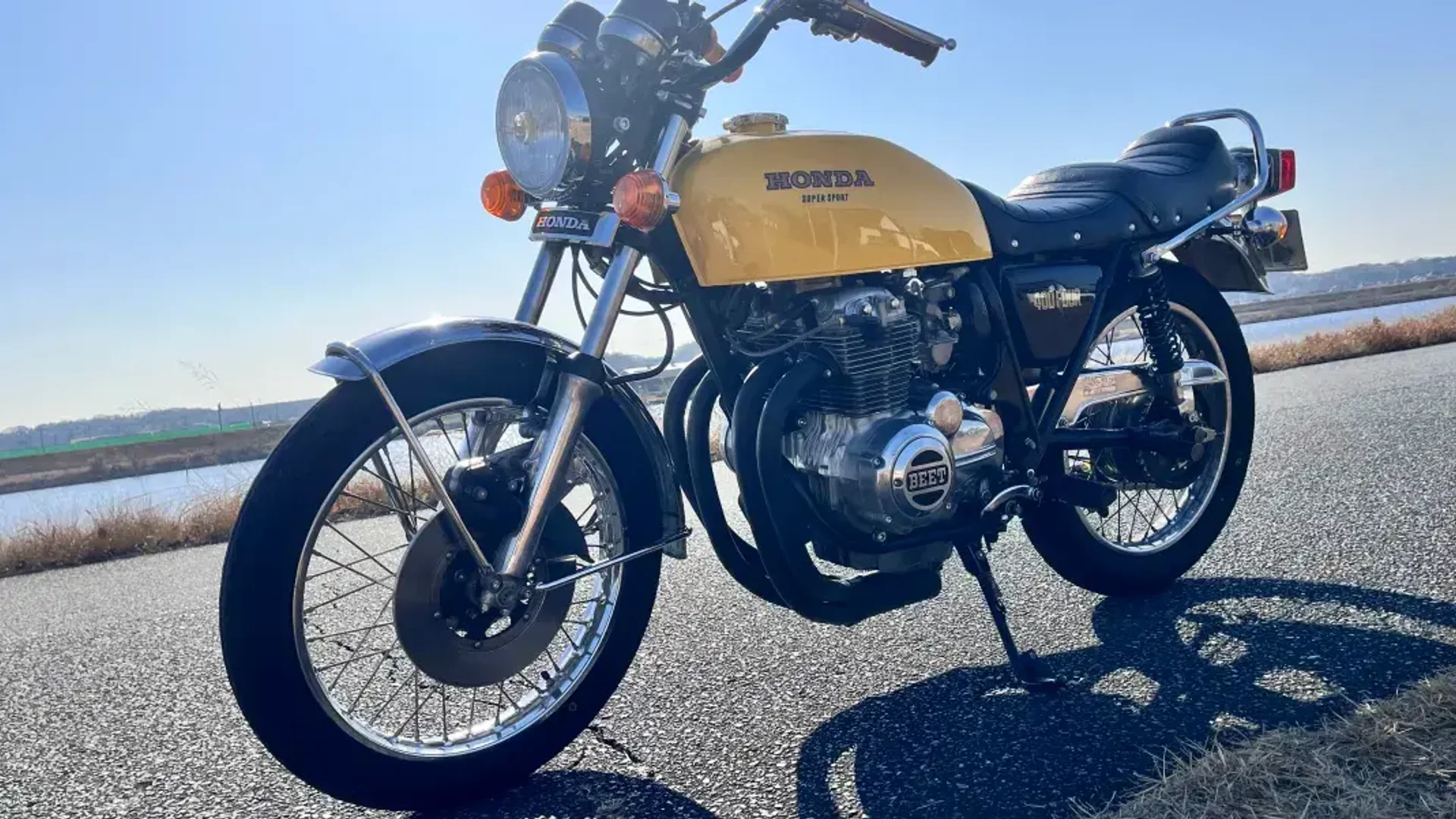 Bấm để xem toàn màn hình Honda CB400F Straight Pipe I4 - Engine Sound