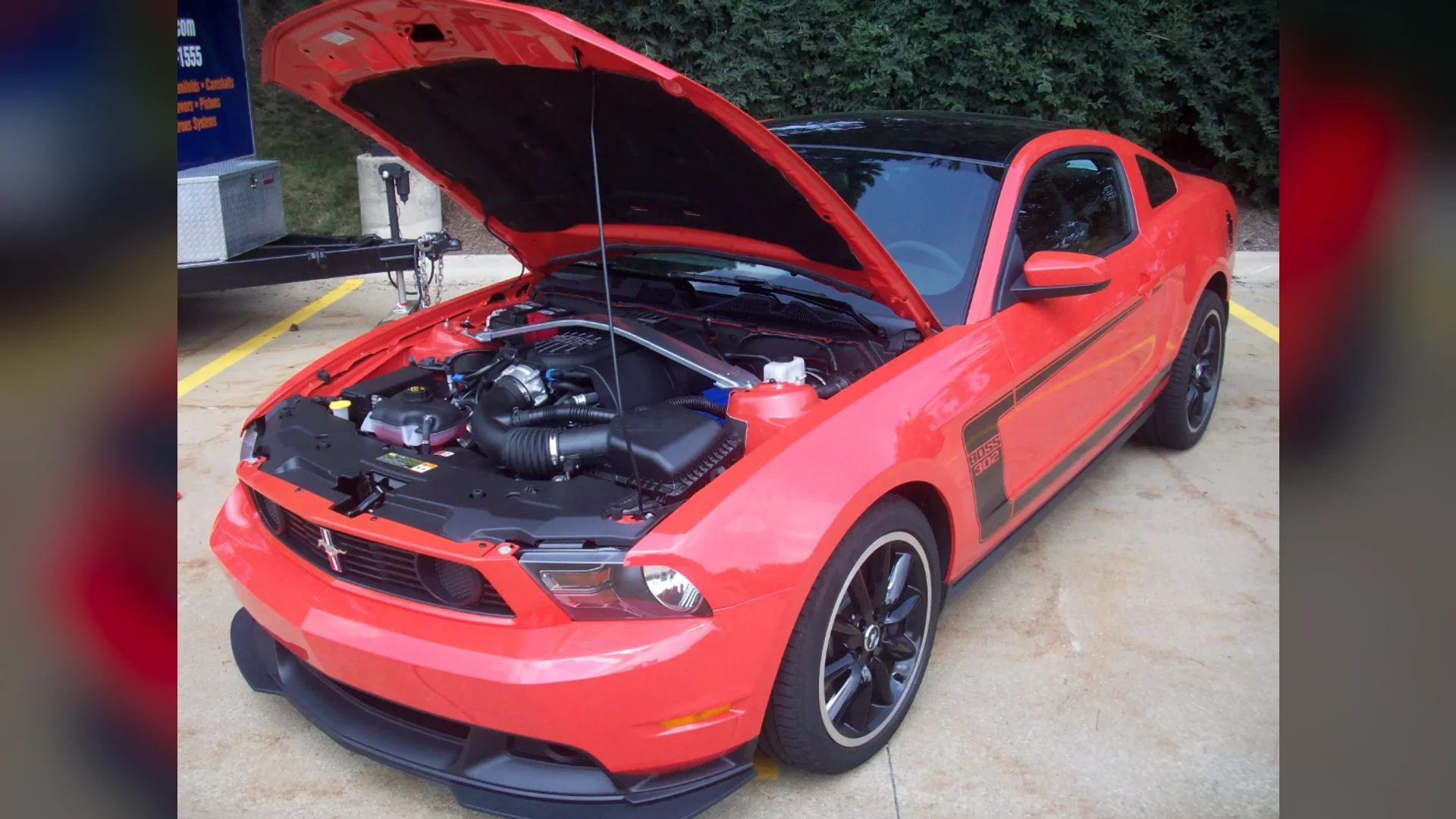 Bấm để xem toàn màn hình Ford Mustang Boss V8 Engine Sound