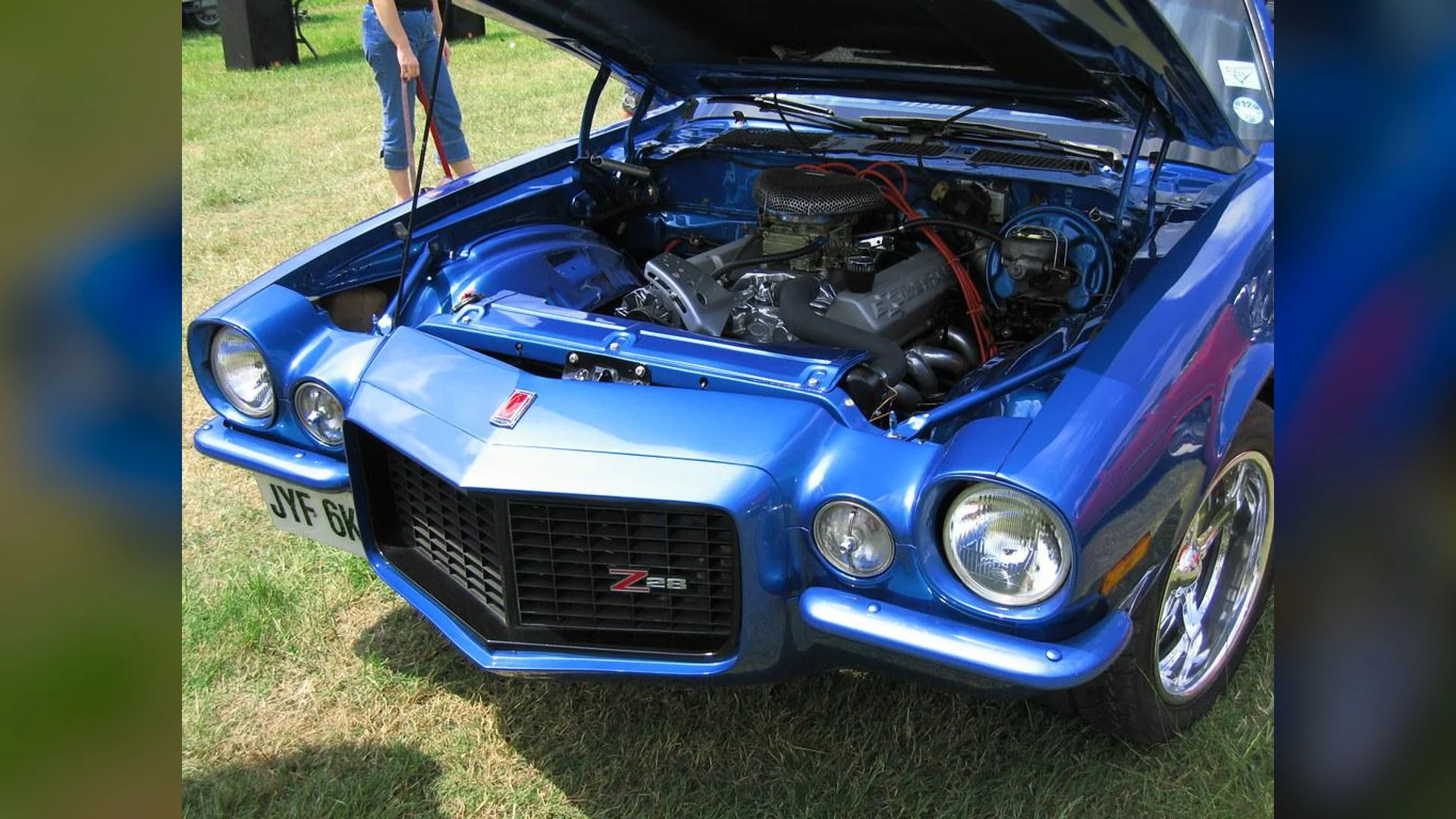 Chevrolet Camaro Z28 1970 V8 Engine Sound