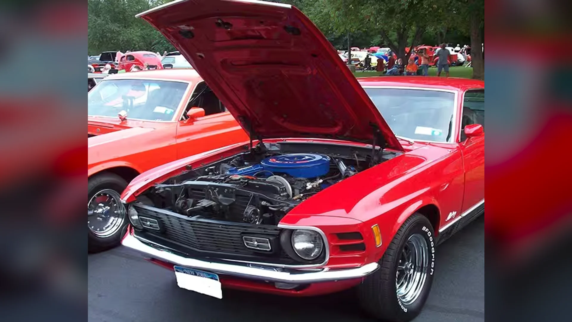 Bấm để xem toàn màn hình Ford Mustang Mach 1 1970 V8 Engine Sound