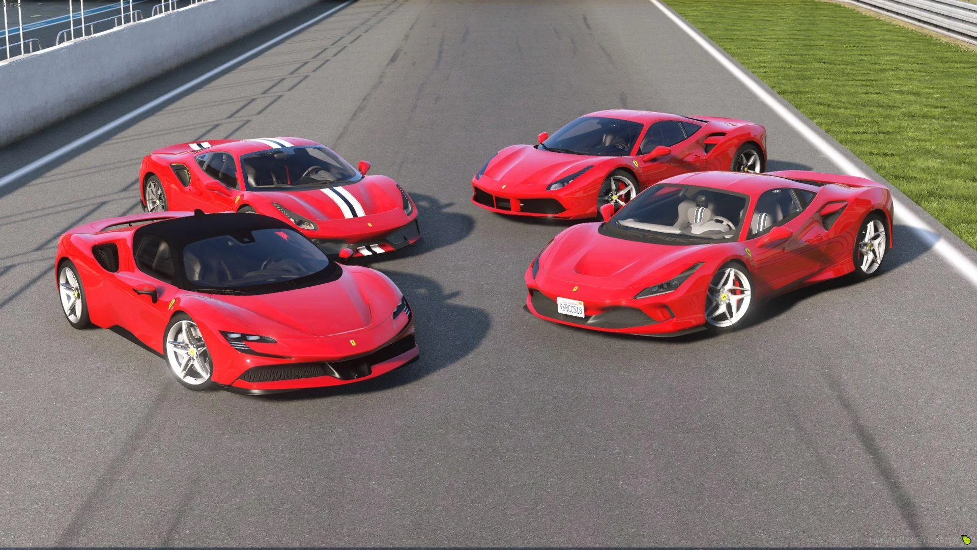 Ferrari 488/F8/SF90 (F154) Engine Sound