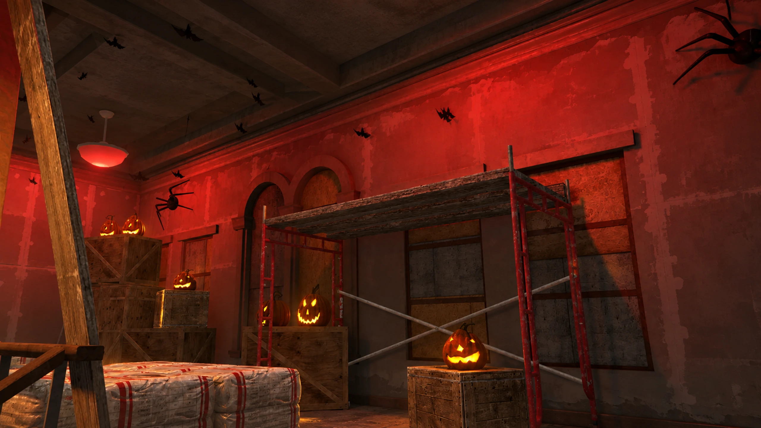Công trường bỏ hoang Halloween