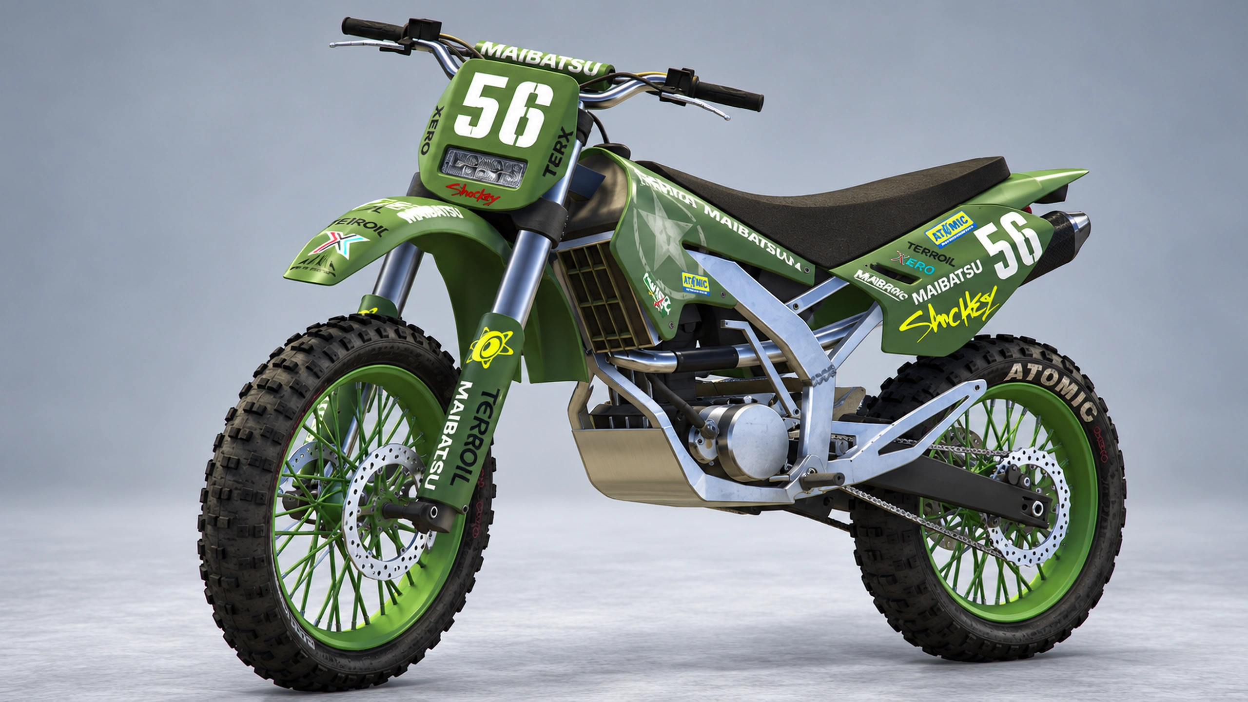 Bấm để xem toàn màn hình Dirt Bike Wheels