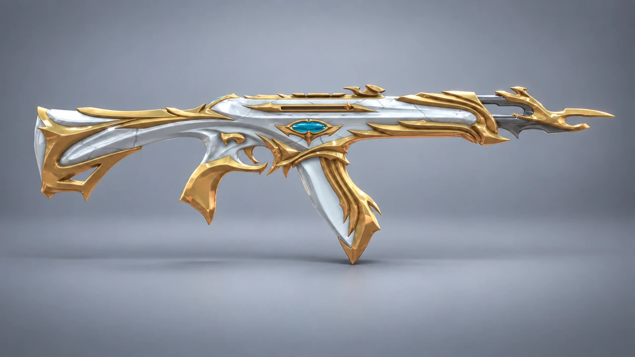 Forsaken Vandal White (Valorant)